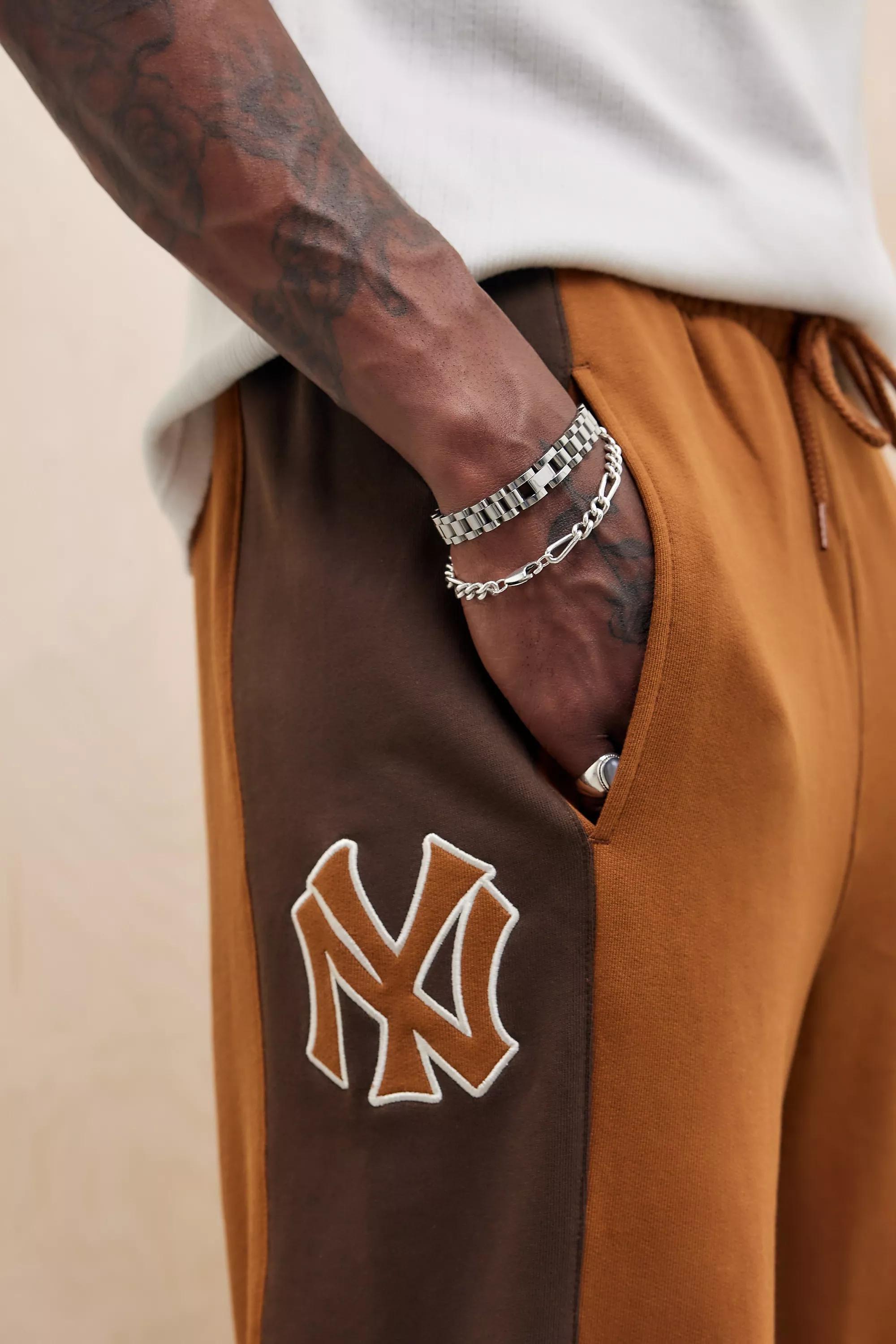 Brown New Era Urban Exclusive Walnut Base Ny Joggers, , large image number 2