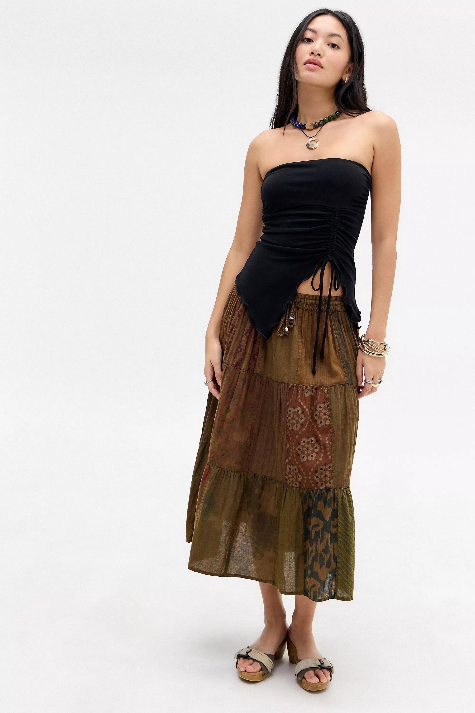 Black Silence + Noise Rem Bandeau Top, , large image number 2