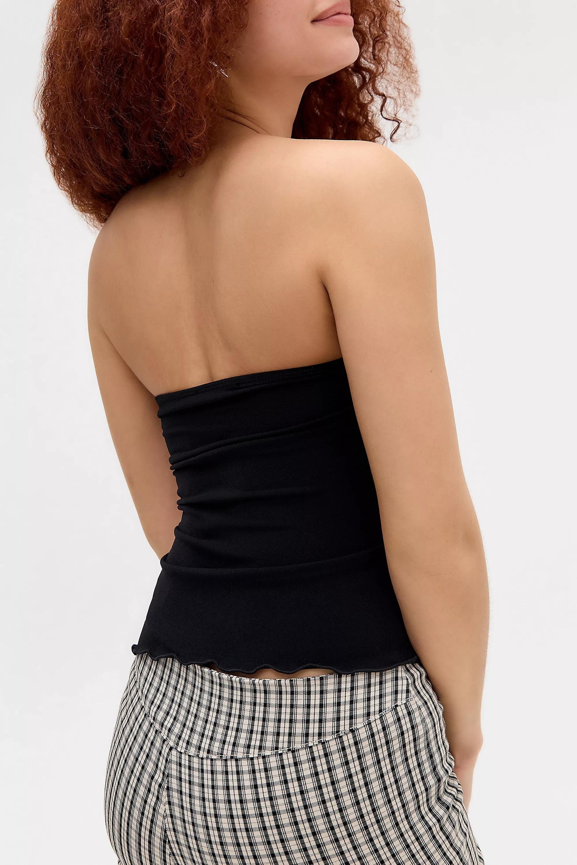 Black Silence + Noise Rem Bandeau Top, BLK, large image number 9