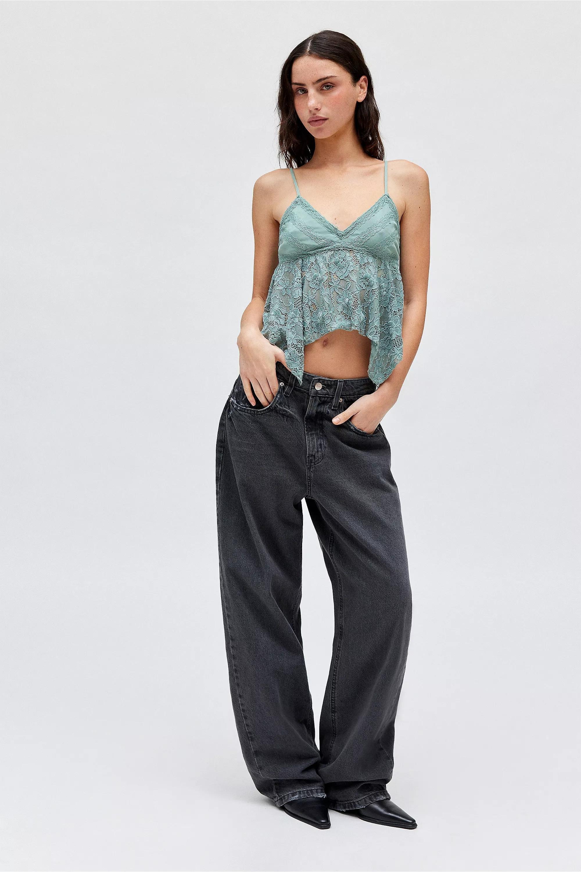 Green Kimchi Blue Babydoll Top, , large image number 2