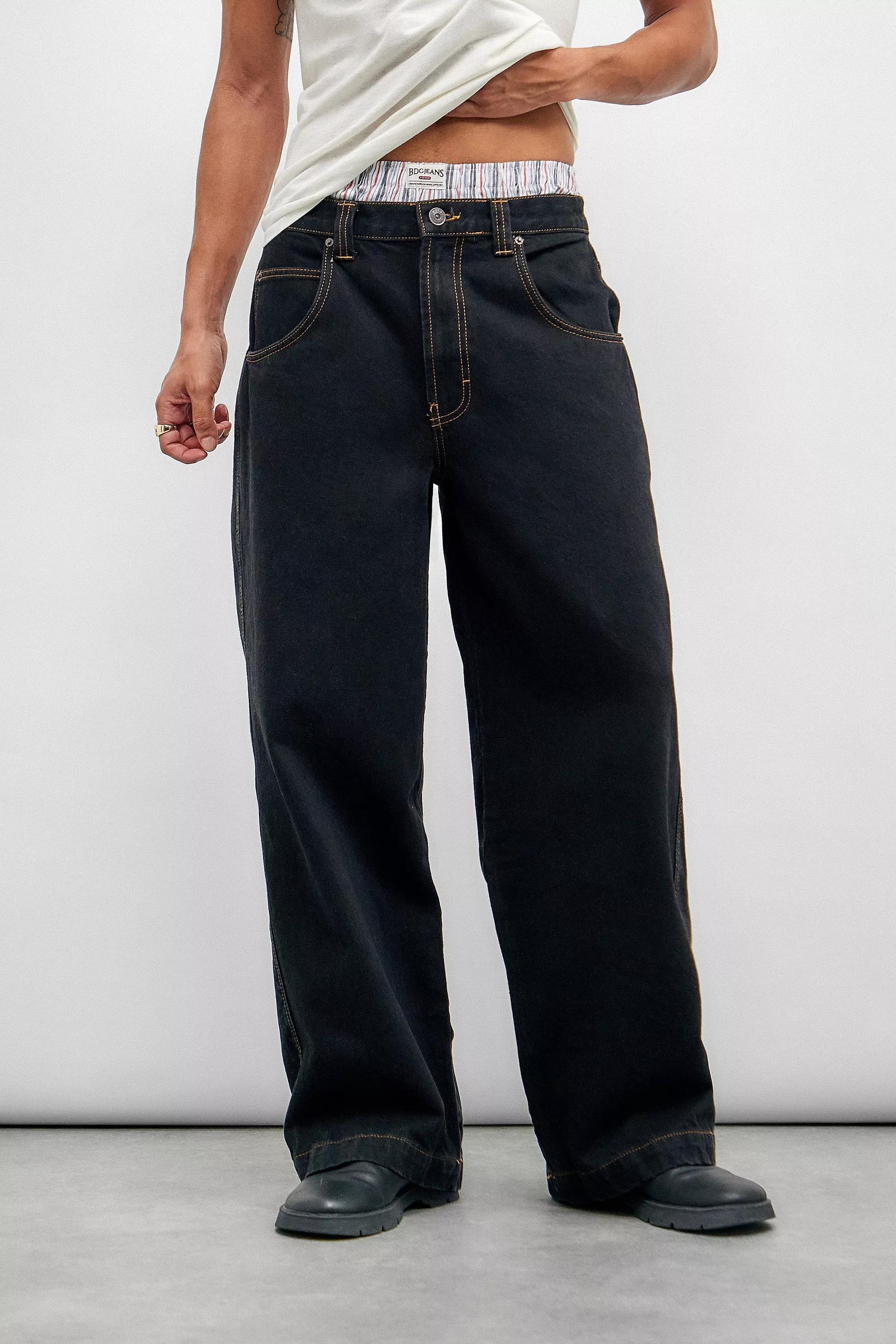 Black Bdg Neo Skate Black Jeans, , medium