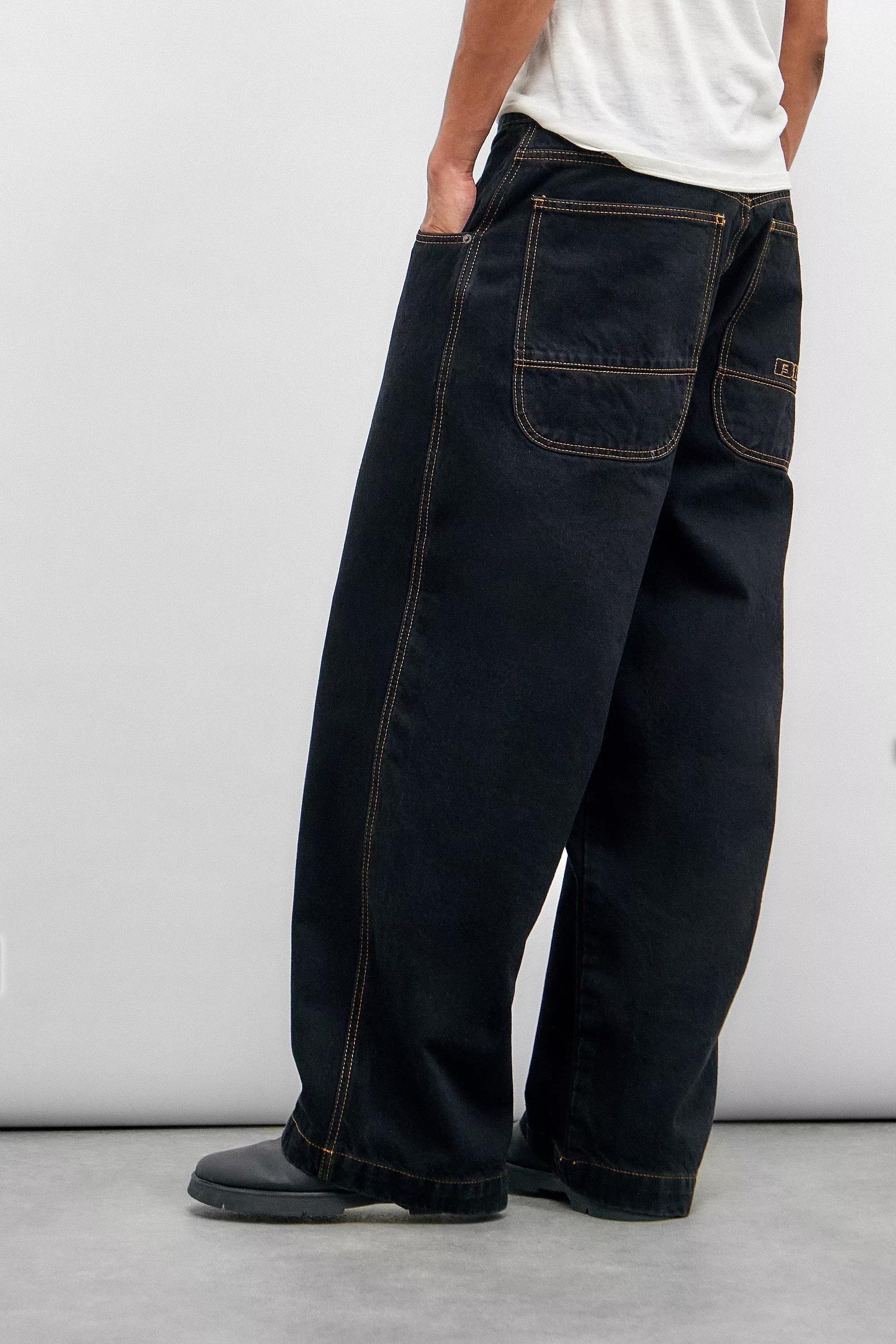Black Bdg Neo Skate Black Jeans, , large image number 2