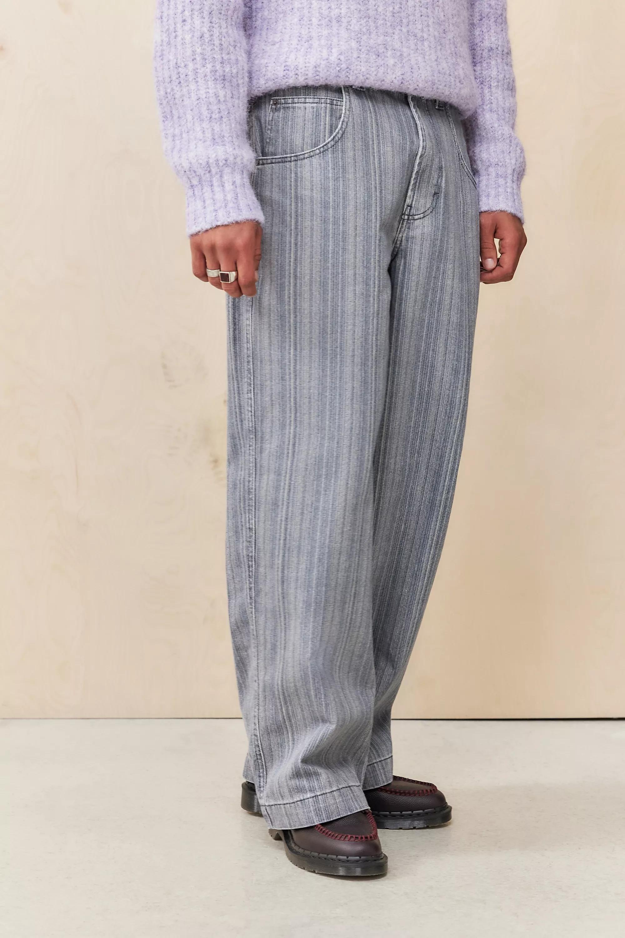 Blue Bdg Neo Skate Multi Stripe Jeans, , large image number 0