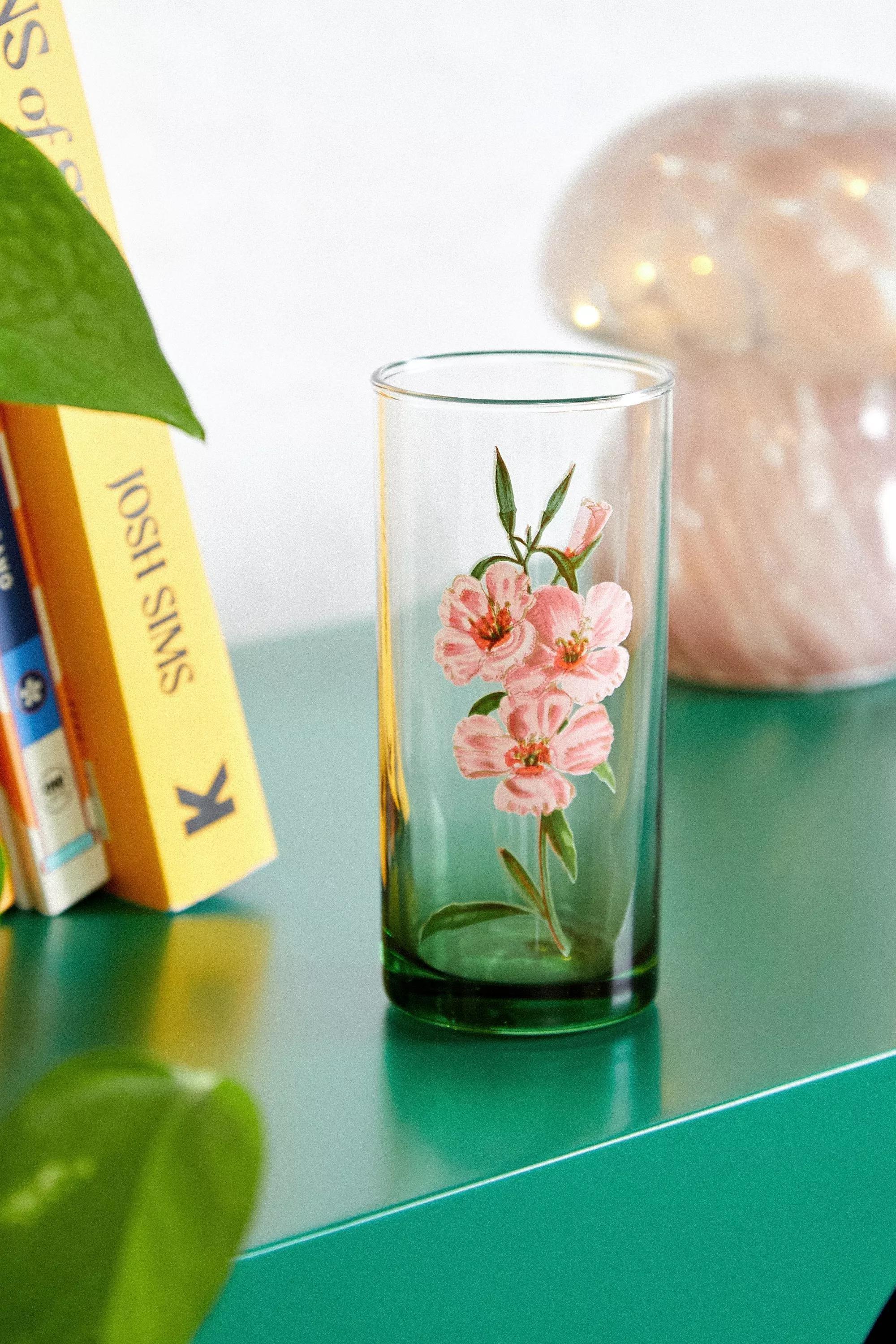 Green Flower Garden Mug, GRN, medium