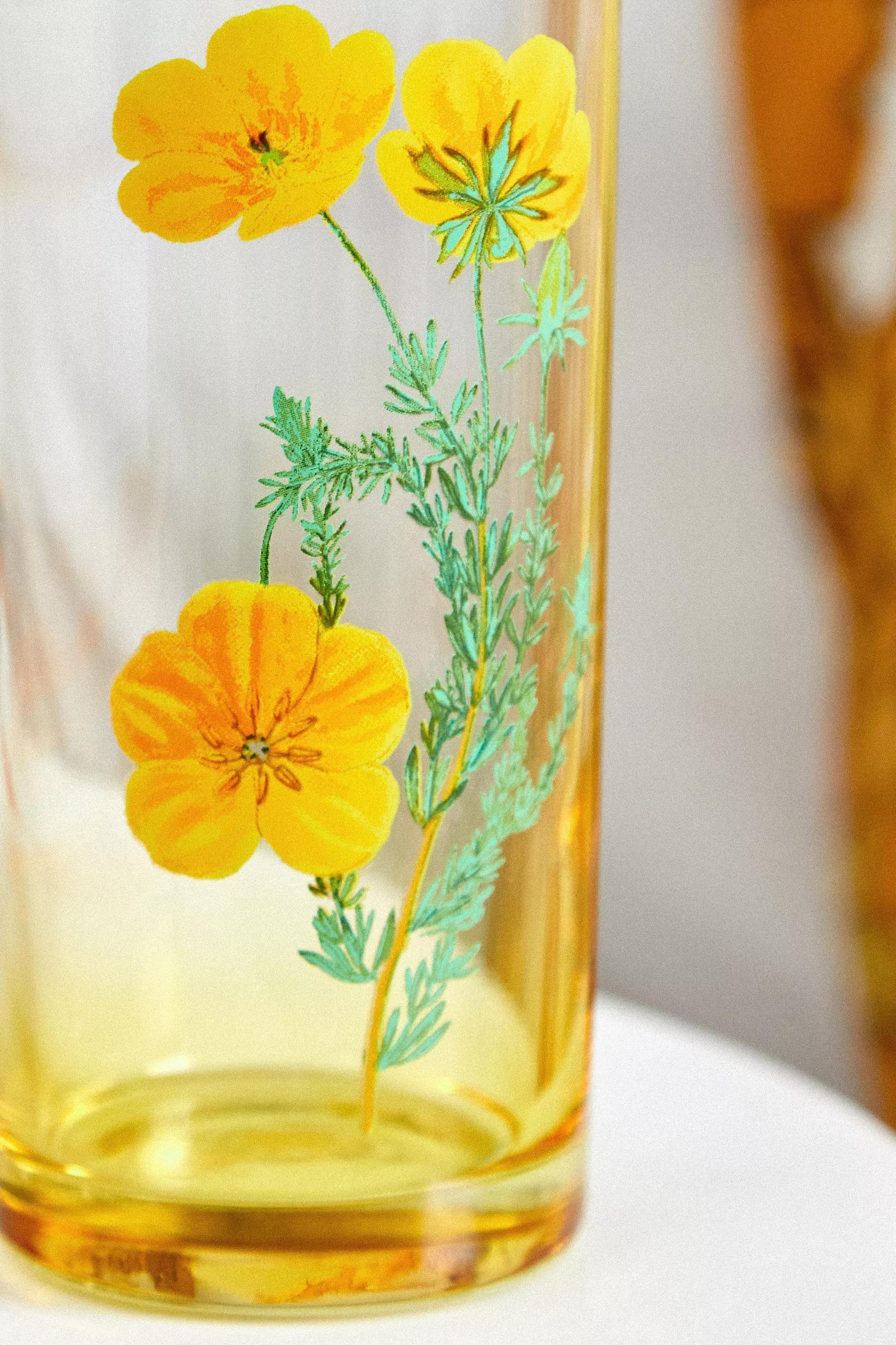 Yellow Flower Garden Mug, YEL, large image number 1