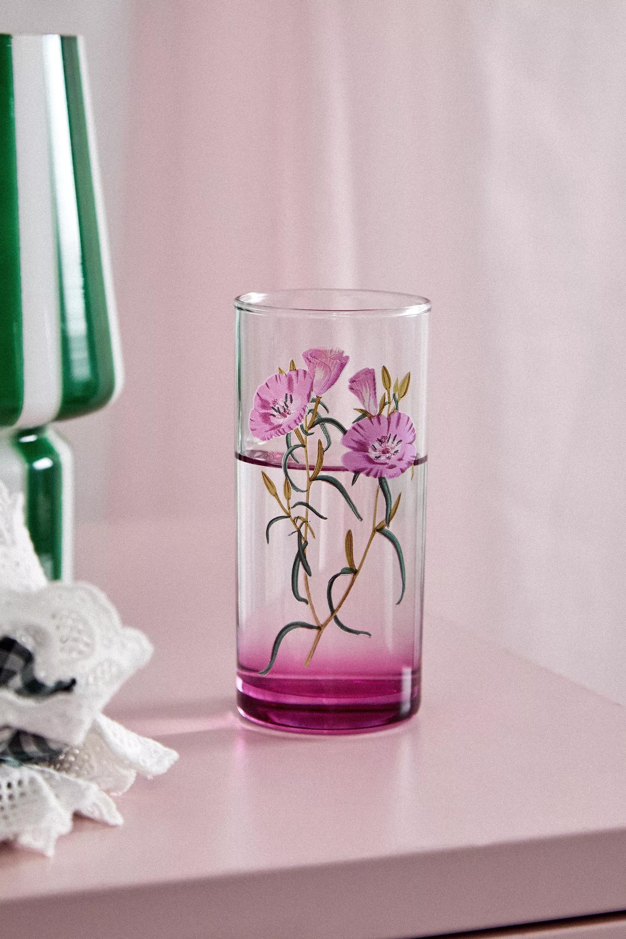 Pink Flower Garden Mug, PINK, large image number 0