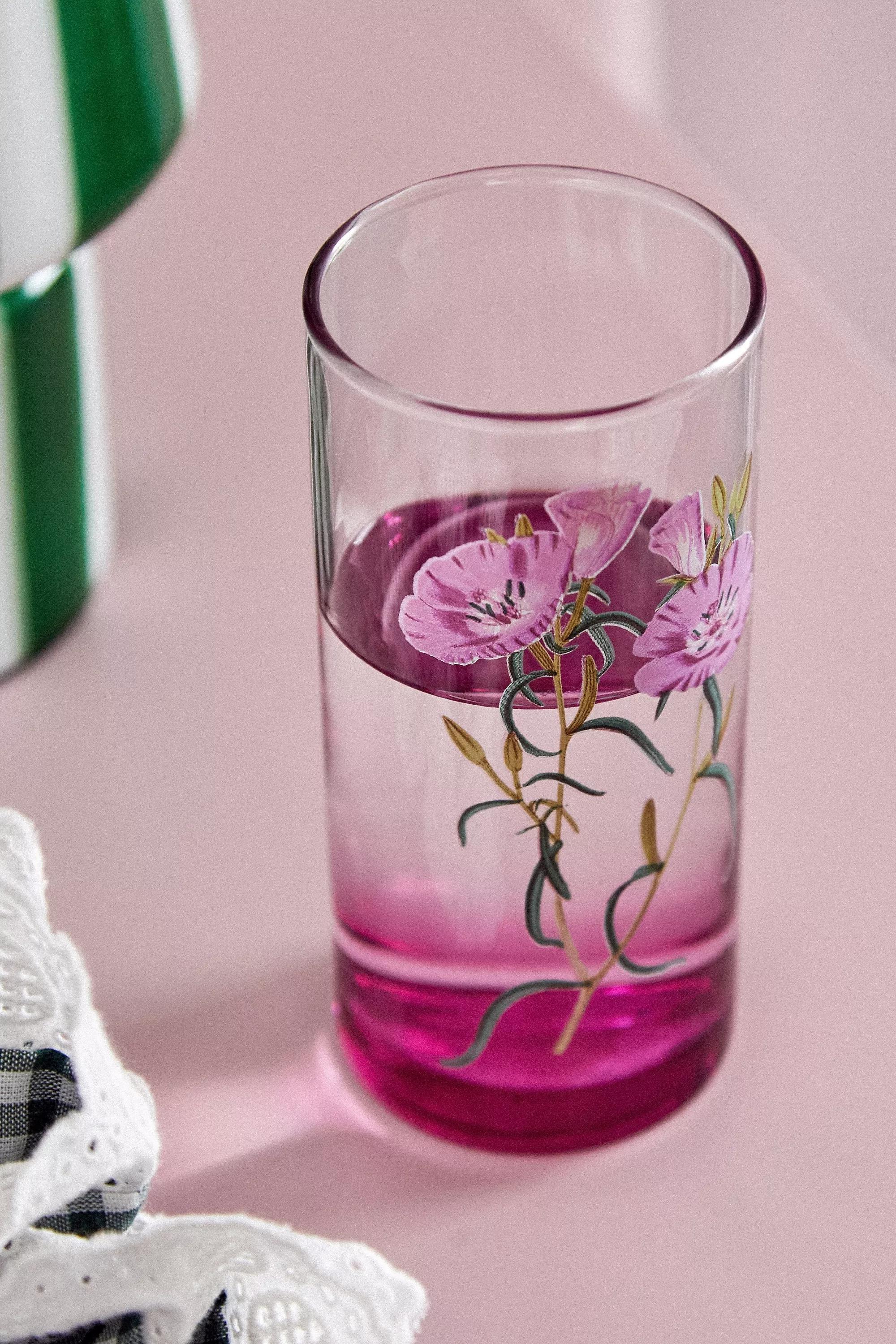 Pink Flower Garden Mug, PINK, large image number 1