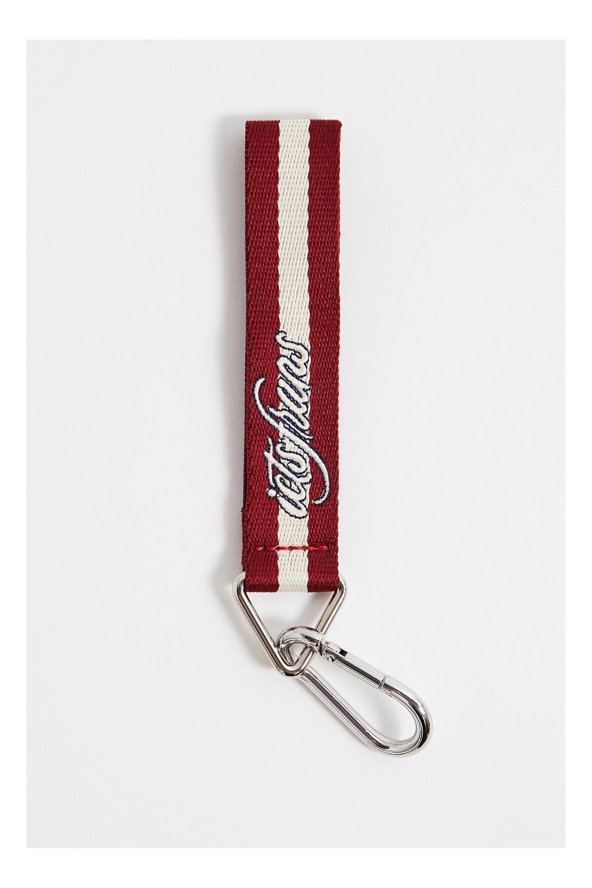 Red UO Iets Logo Keyring, RED, large image number 0