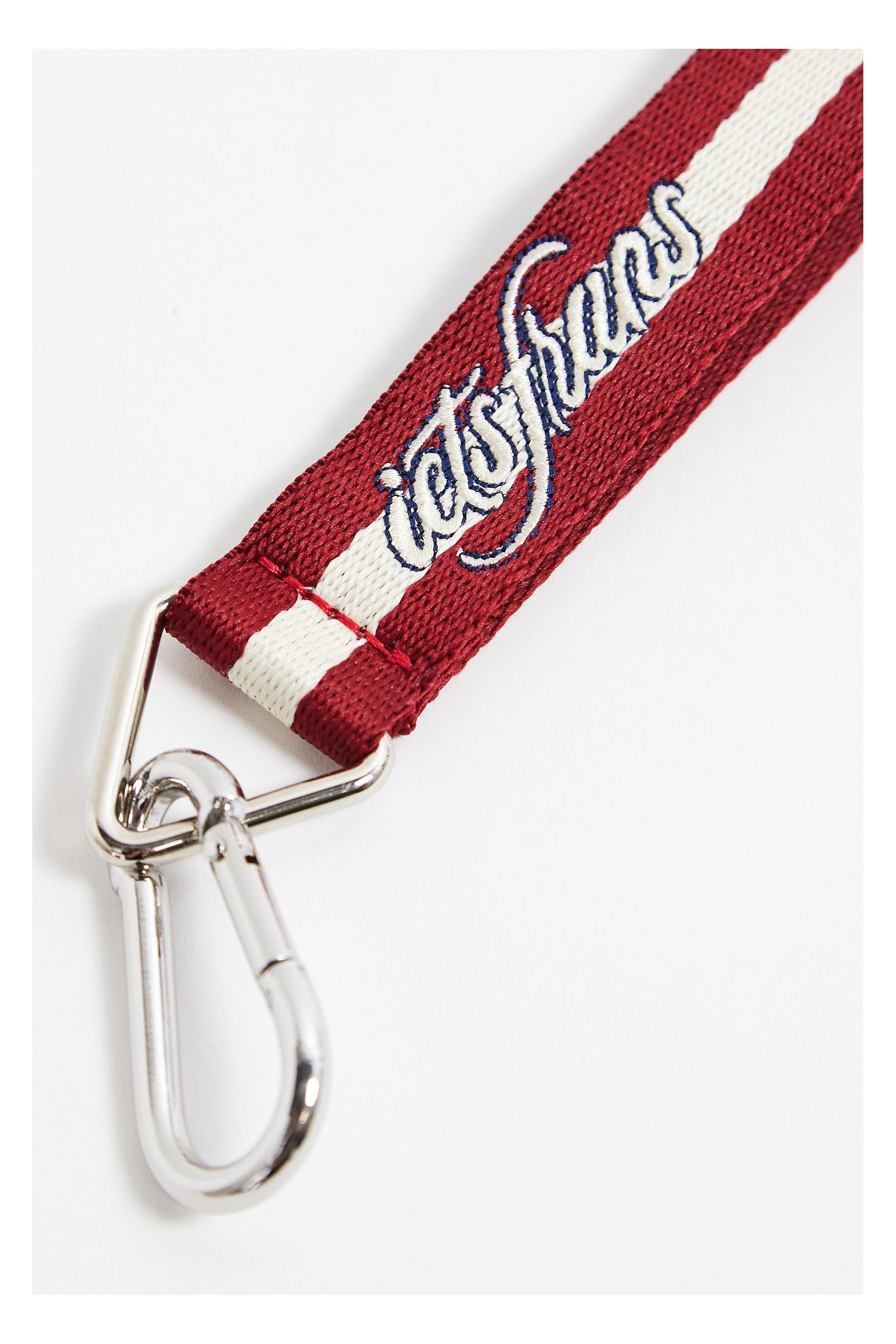Red UO Iets Logo Keyring, RED, large image number 1