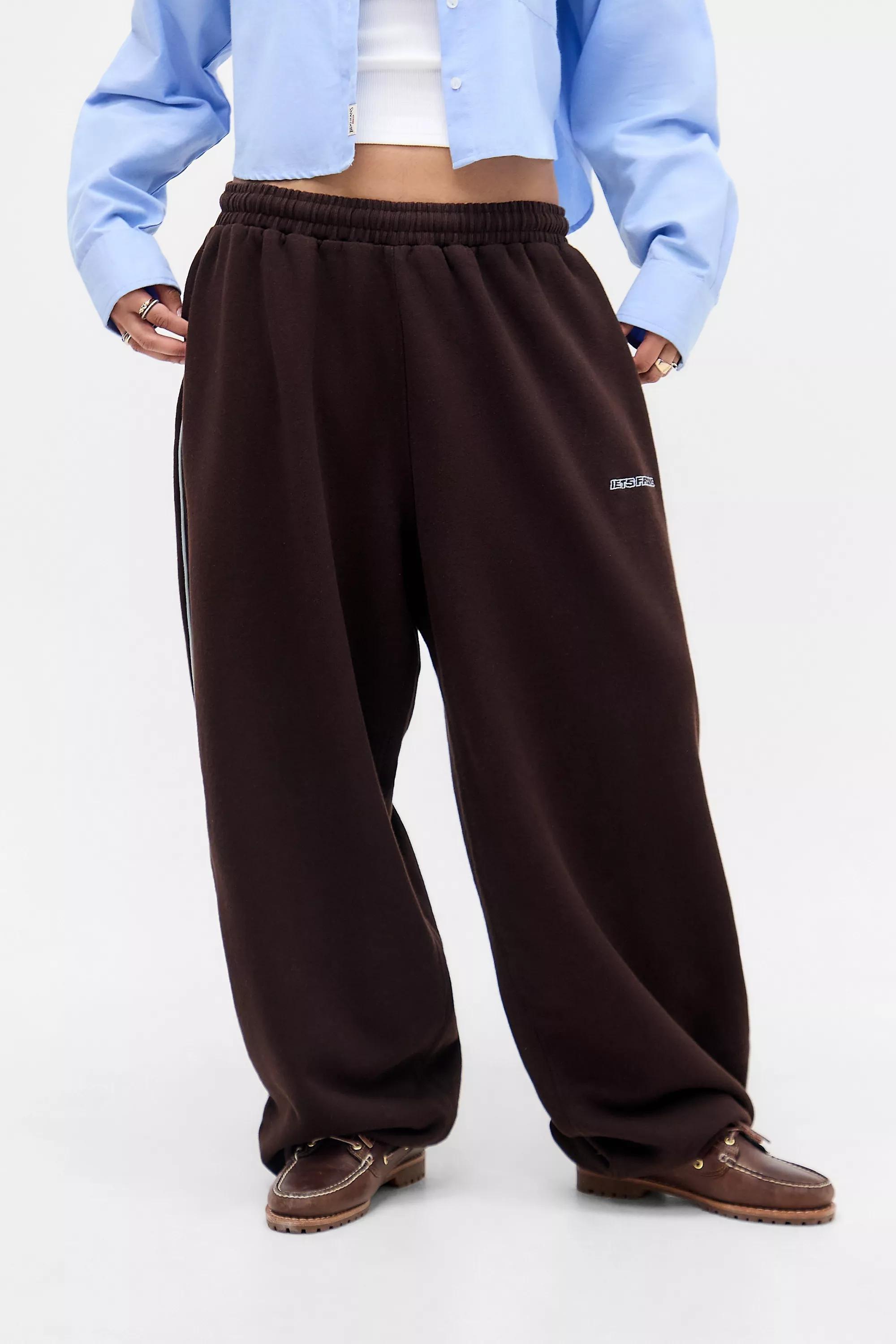 Bown Iets Frans... Brown Harri Baggy Jogger, , large image number 3