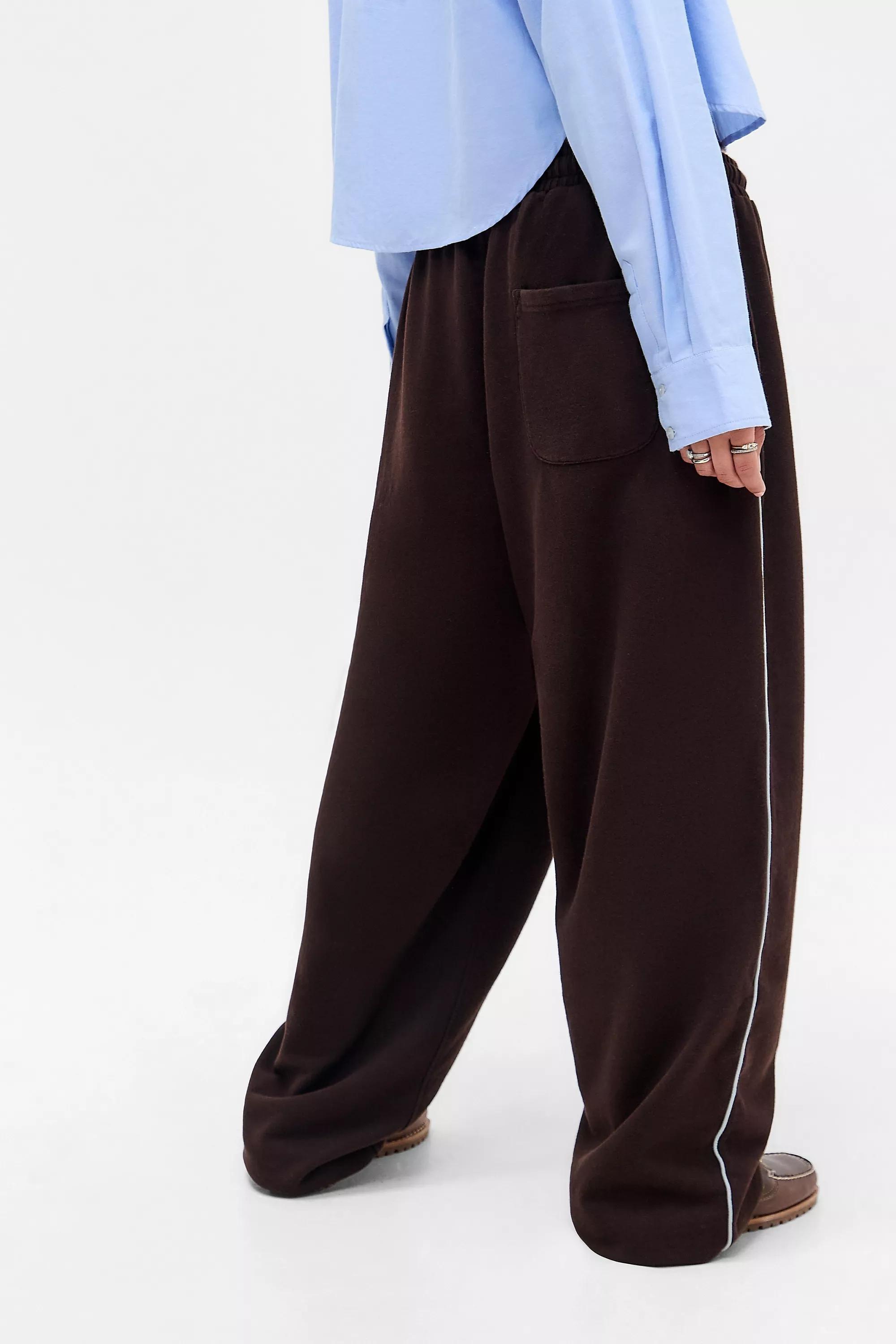 Bown Iets Frans... Brown Harri Baggy Jogger, , large image number 4
