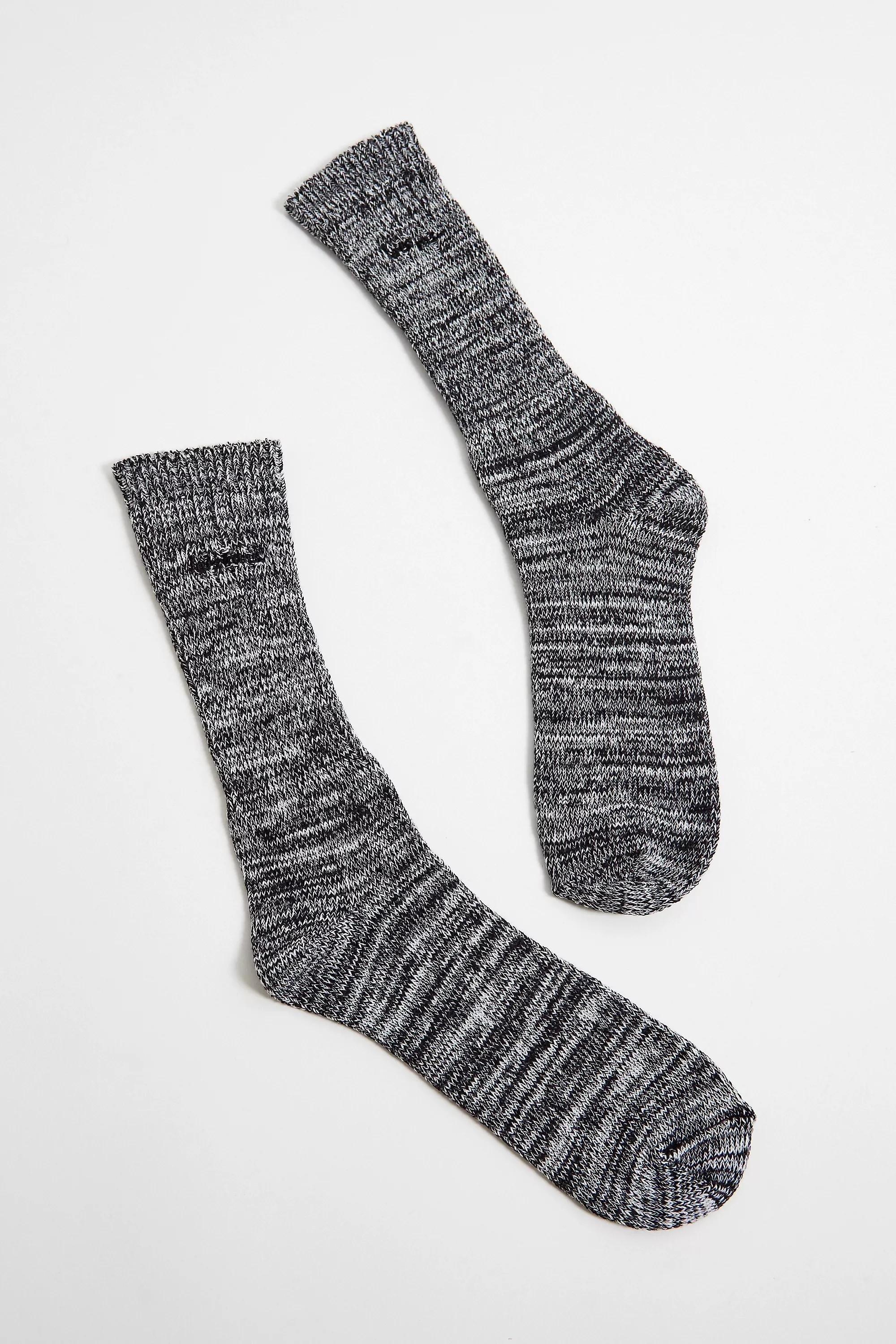 Grey Iets Frans... Twist Socks, BLK, large image number 0