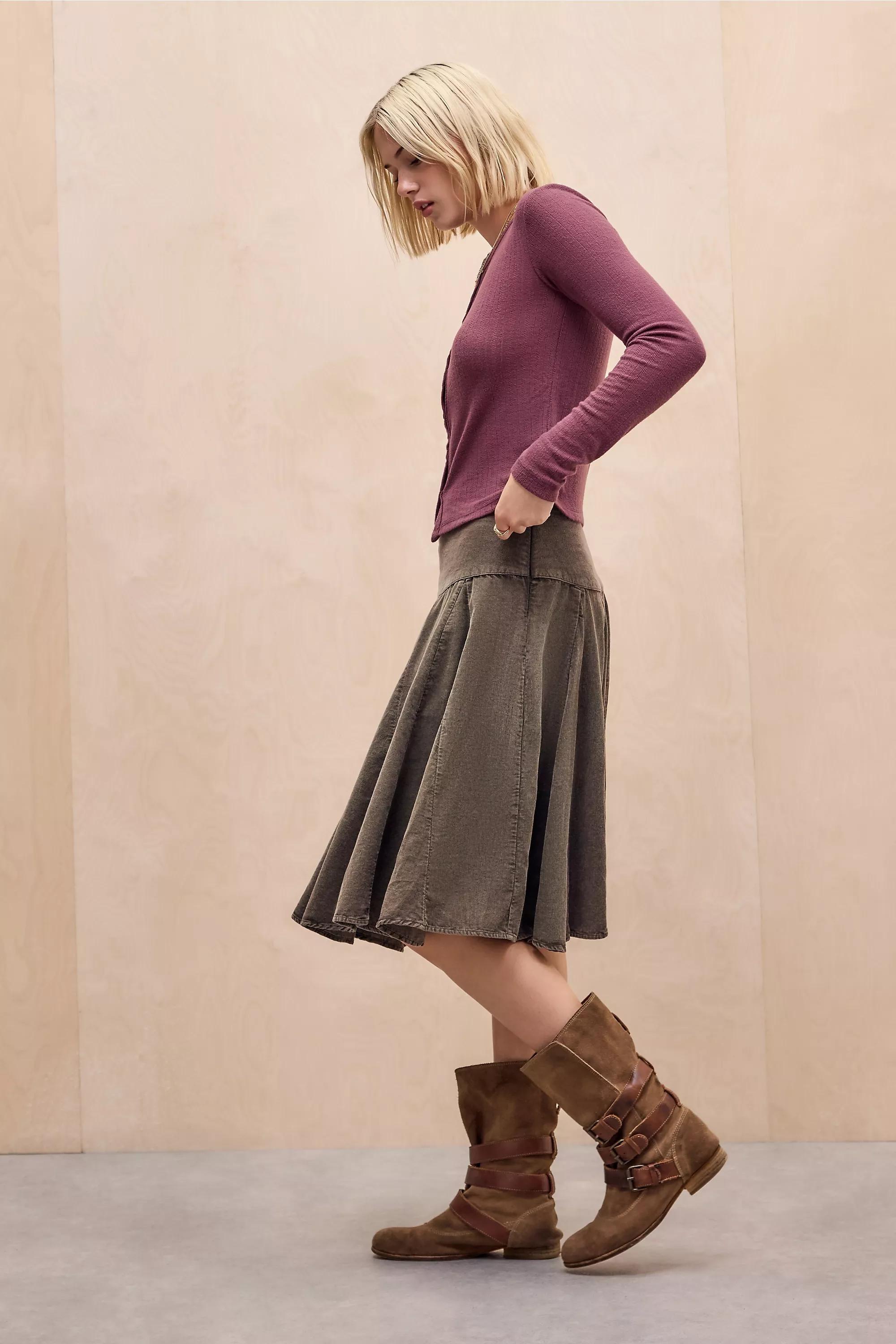 Brown Uo Love Thermal Pointelle Cardigan, CHOC, medium