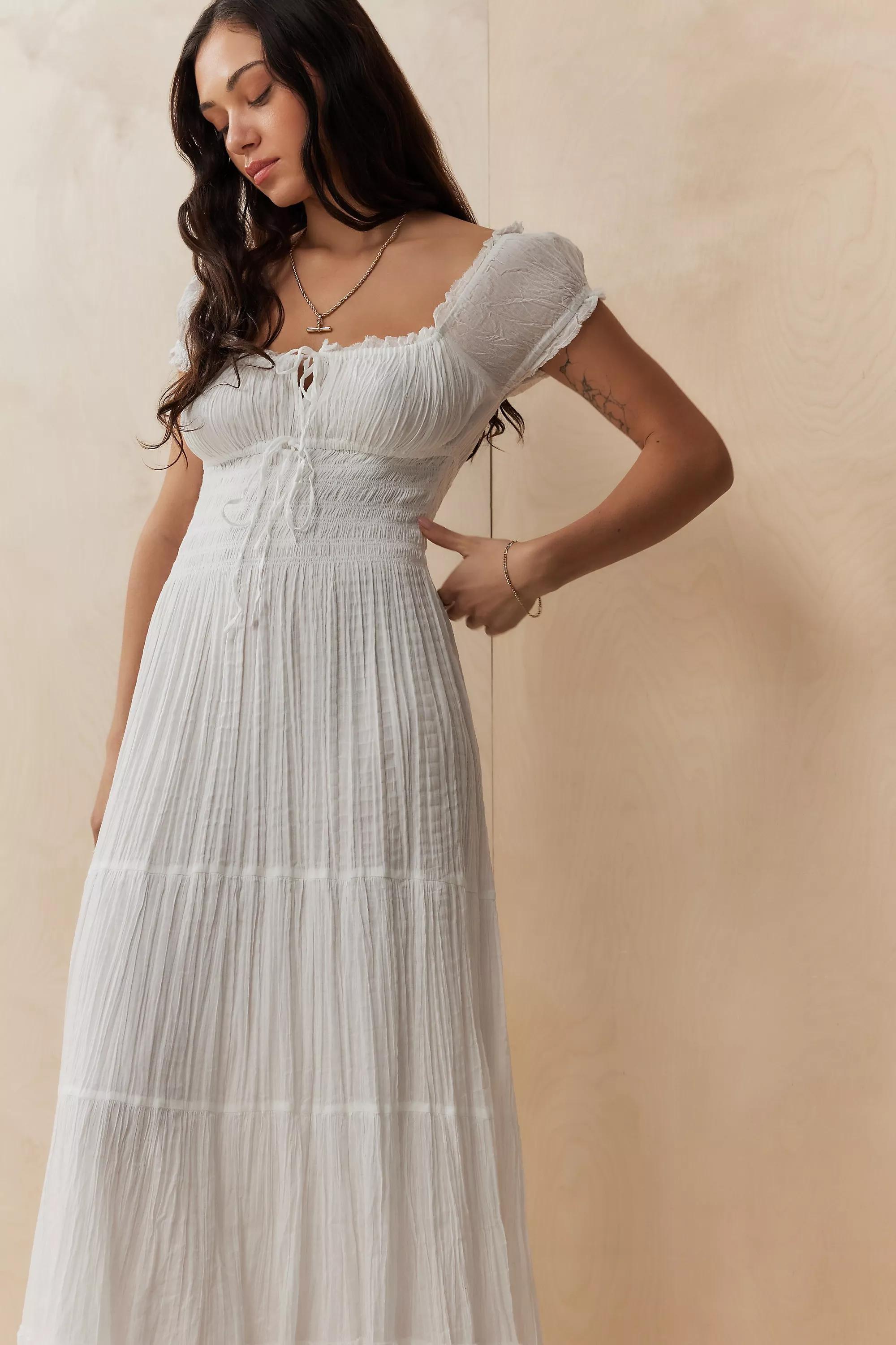 White Kimchi Blue Sienna Maxi Dress, , large image number 0