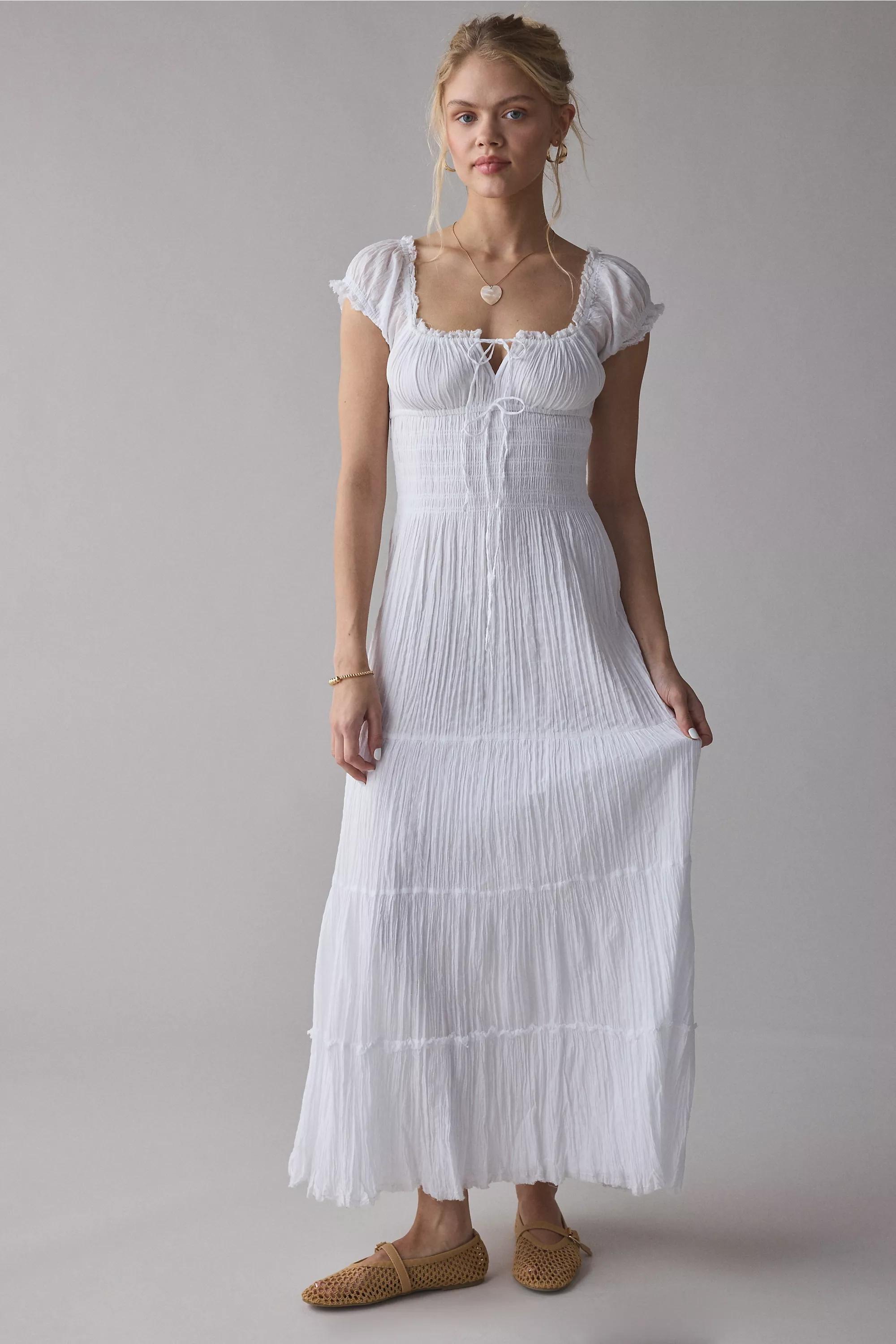 White Kimchi Blue Sienna Maxi Dress, , large image number 2