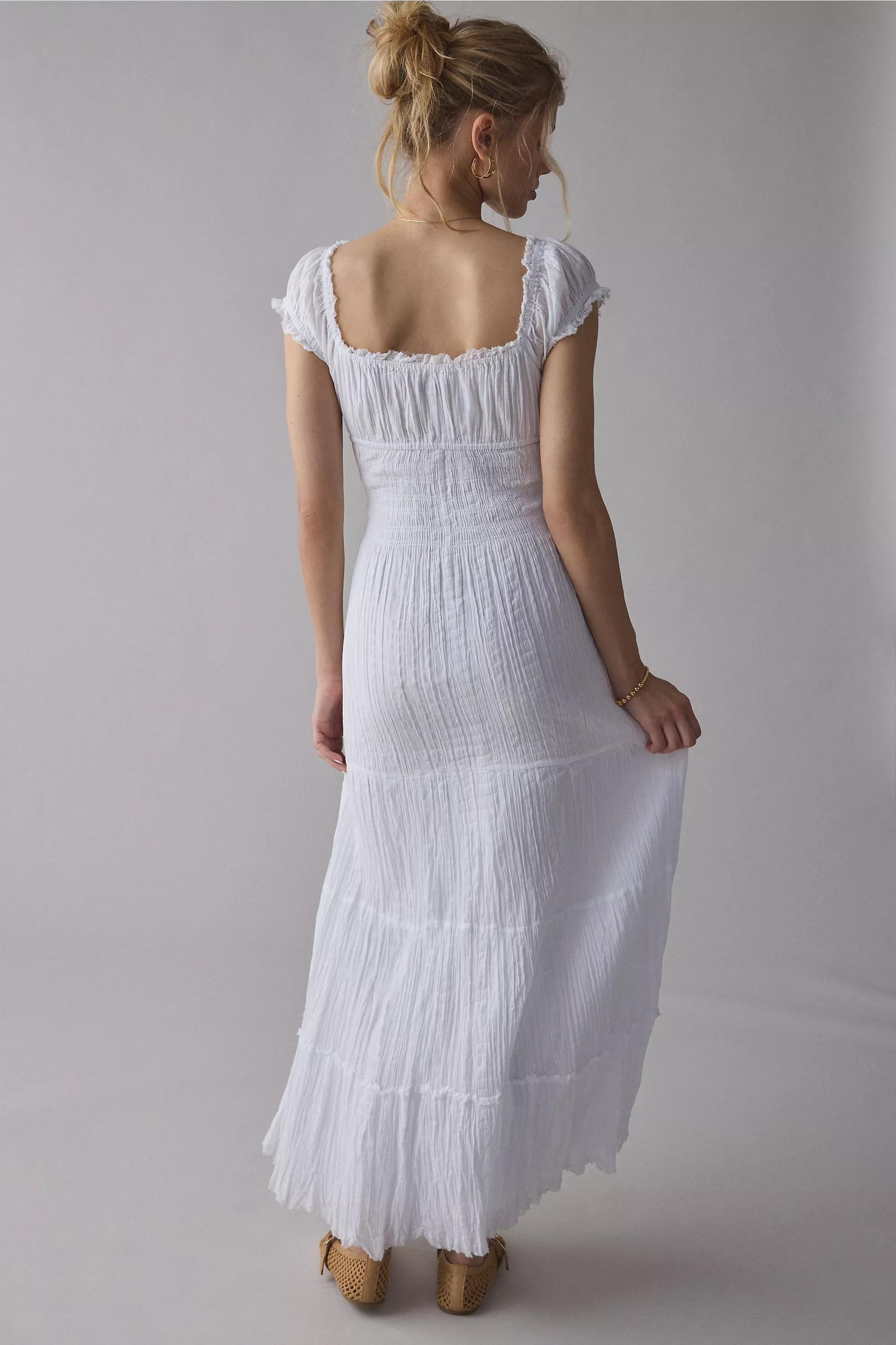 White Kimchi Blue Sienna Maxi Dress, , large image number 4