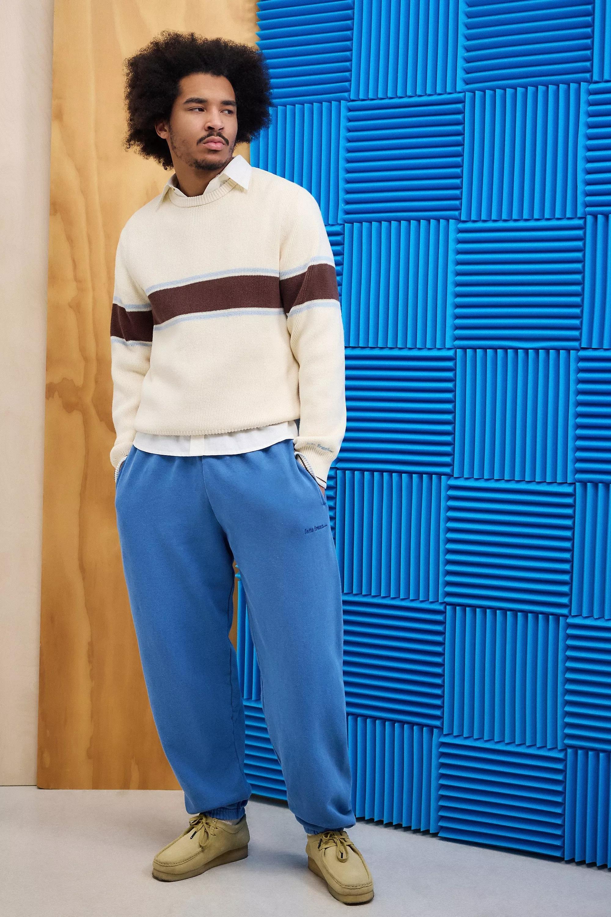 Blue Iets Frans... Cuffed Joggers, , large image number 1