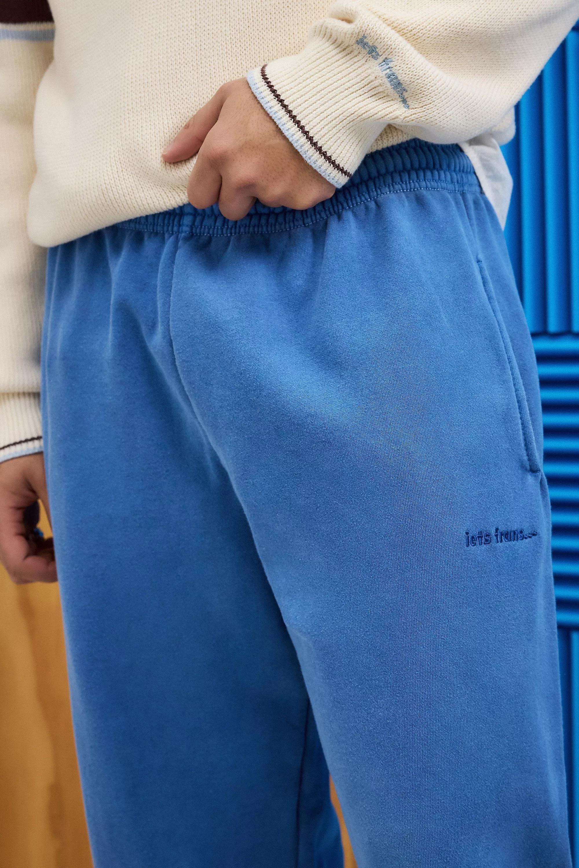 Blue Iets Frans... Cuffed Joggers, , large image number 2