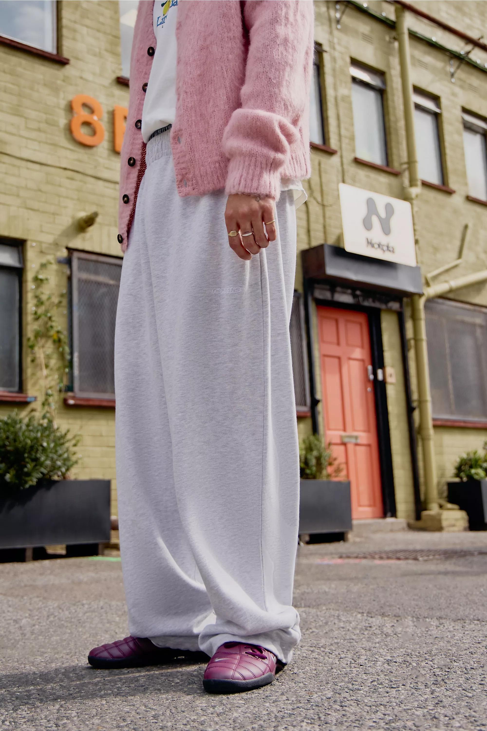Grey Iets Frans...Harri Baggy Joggers, GREY, medium