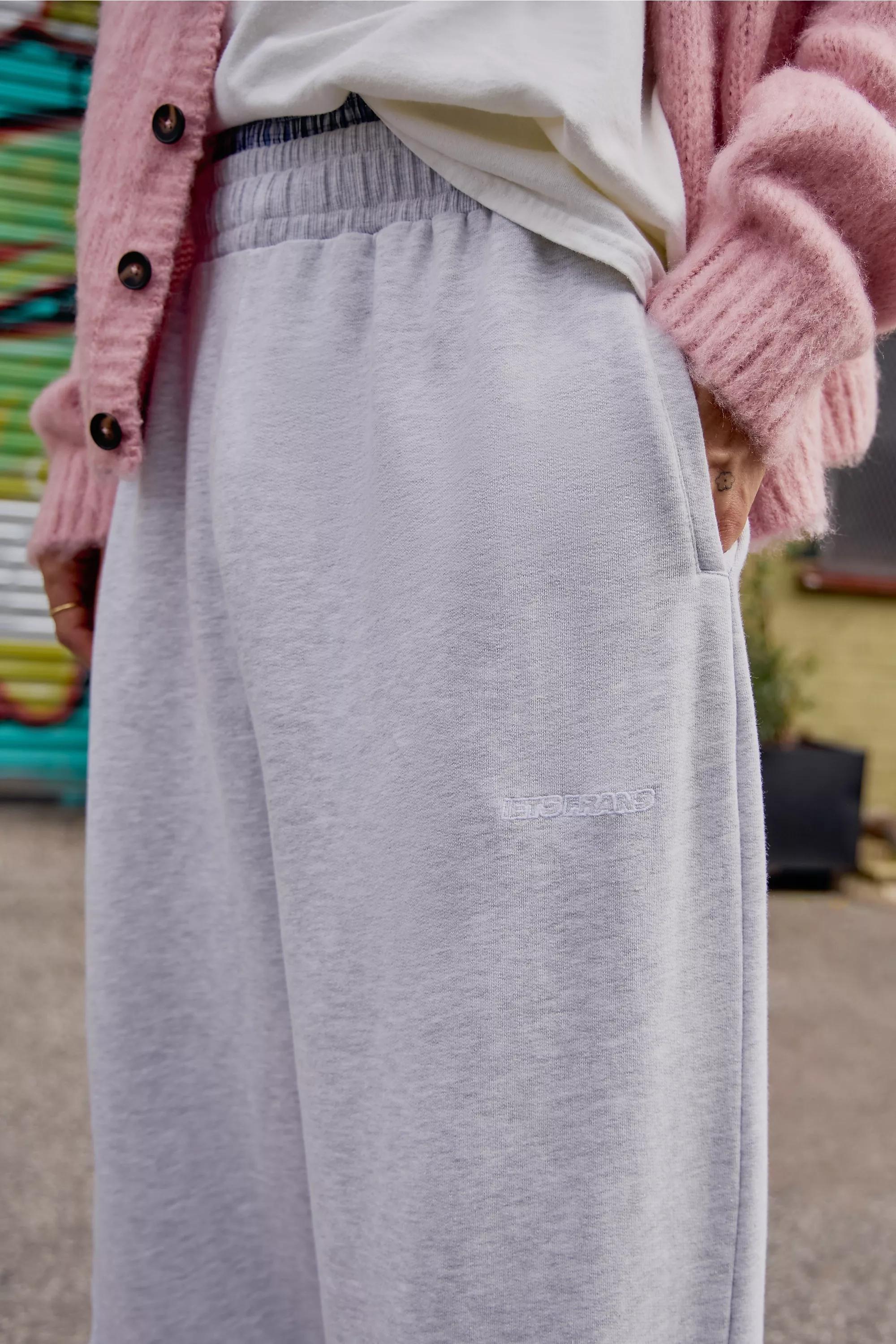 Grey Iets Frans...Harri Baggy Joggers, GREY, large image number 2