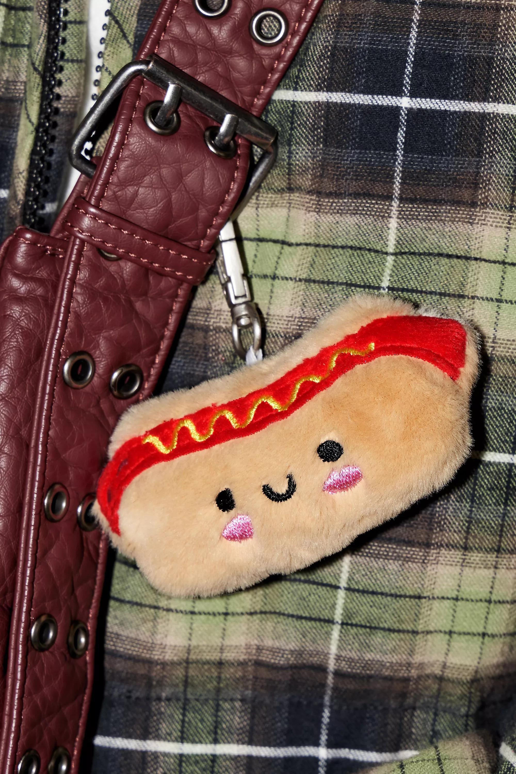 Multicolour Uo Hotdog Keyring, ASSORT, large image number 0