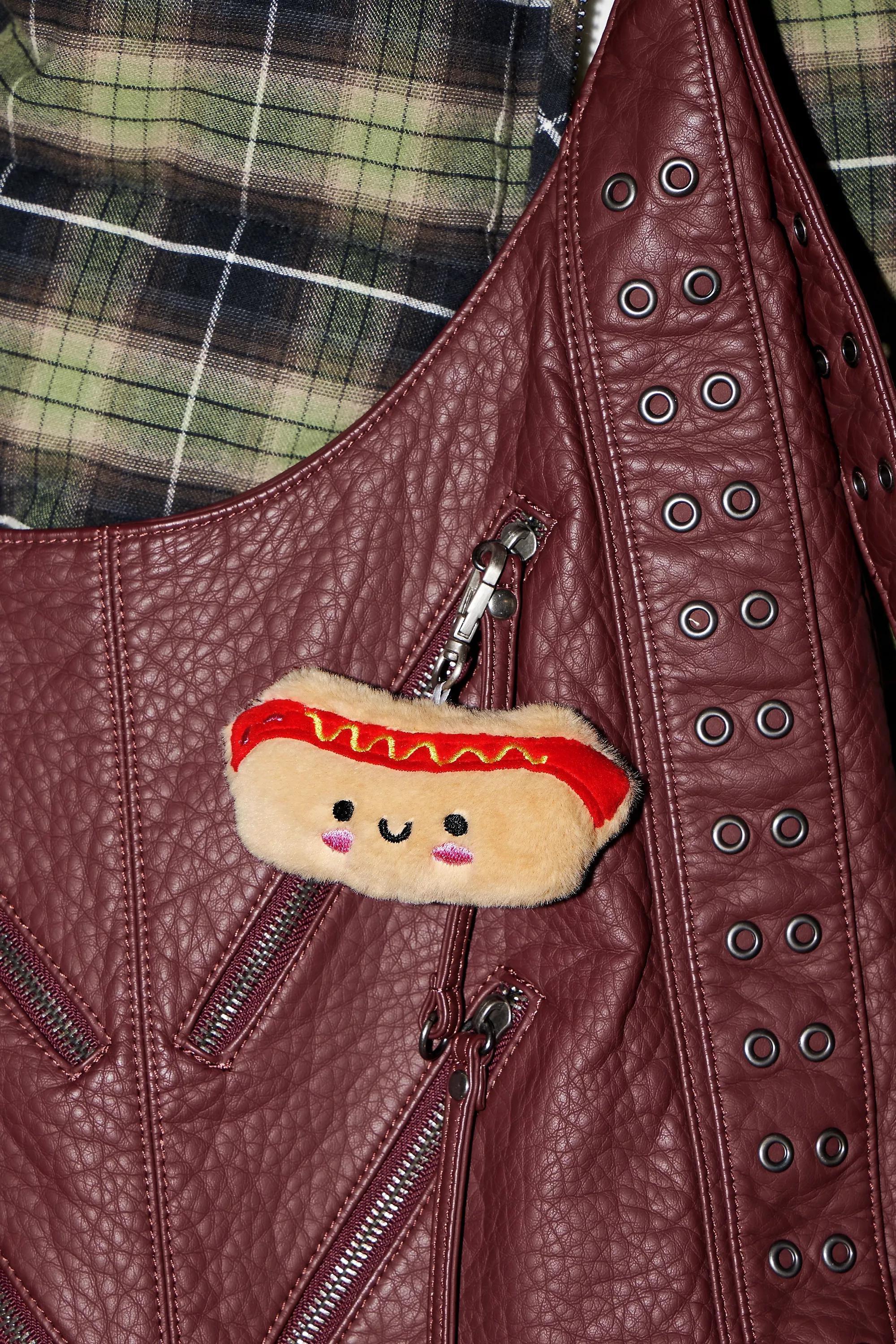 Multicolour Uo Hotdog Keyring, ASSORT, large image number 1