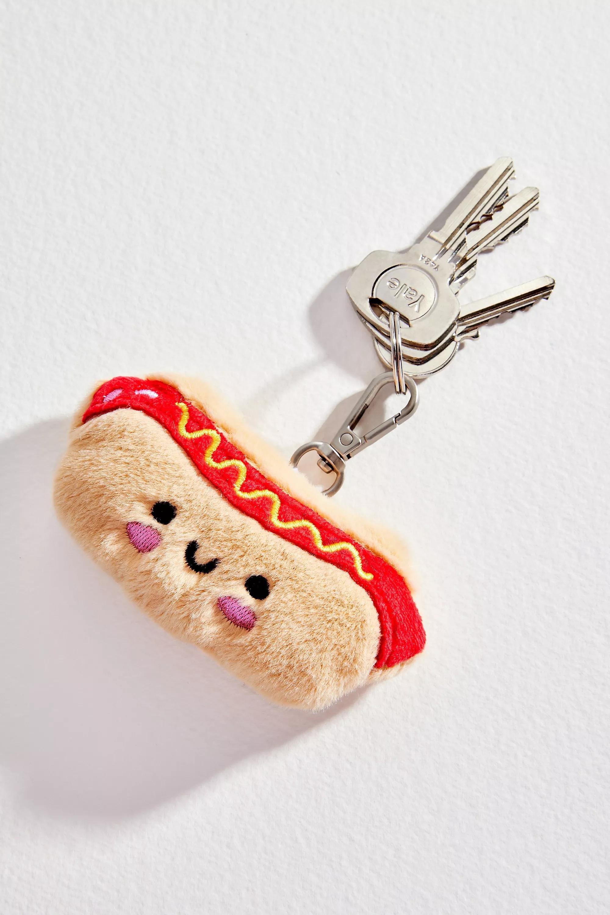 Multicolour Uo Hotdog Keyring, ASSORT, large image number 2
