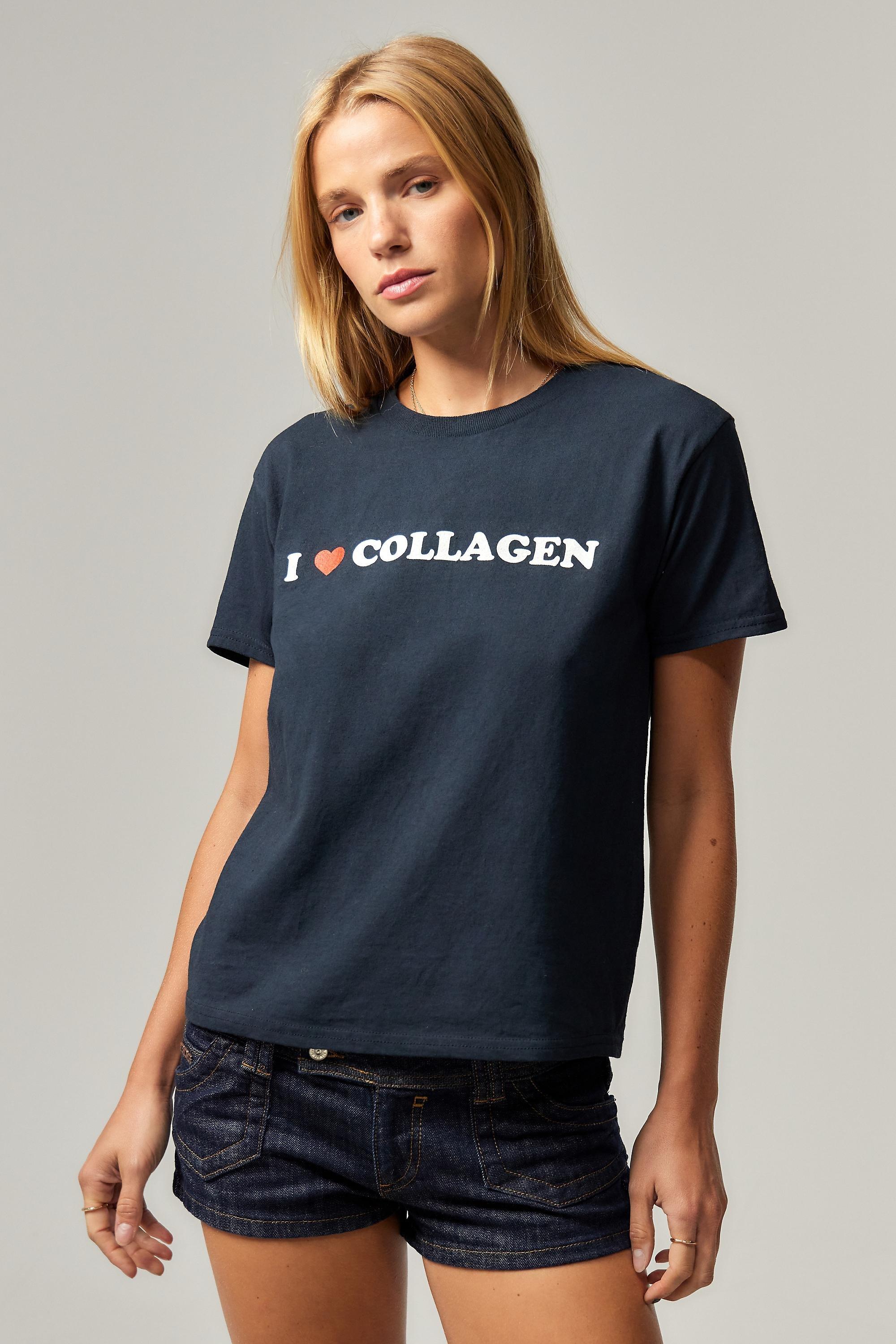 Black UO I Love Collagen Cropped, , large image number 0