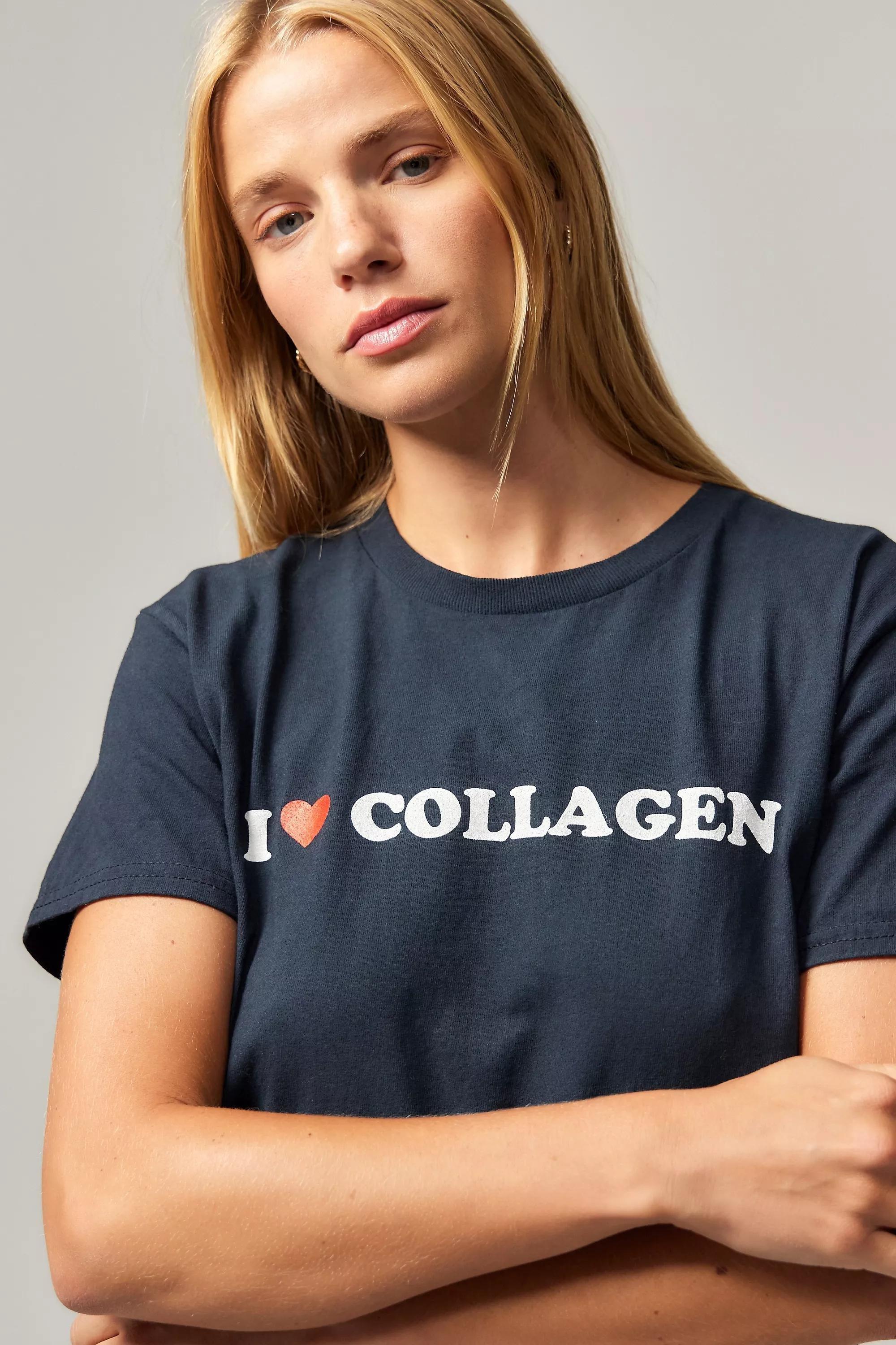 Black UO I Love Collagen Cropped, , large image number 1