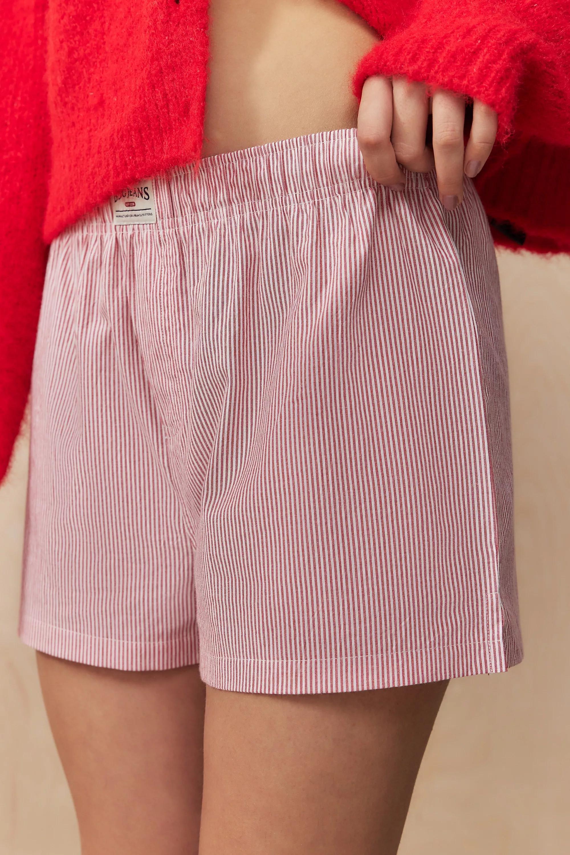 Red Bdg Striped Boxers, , large image number 2