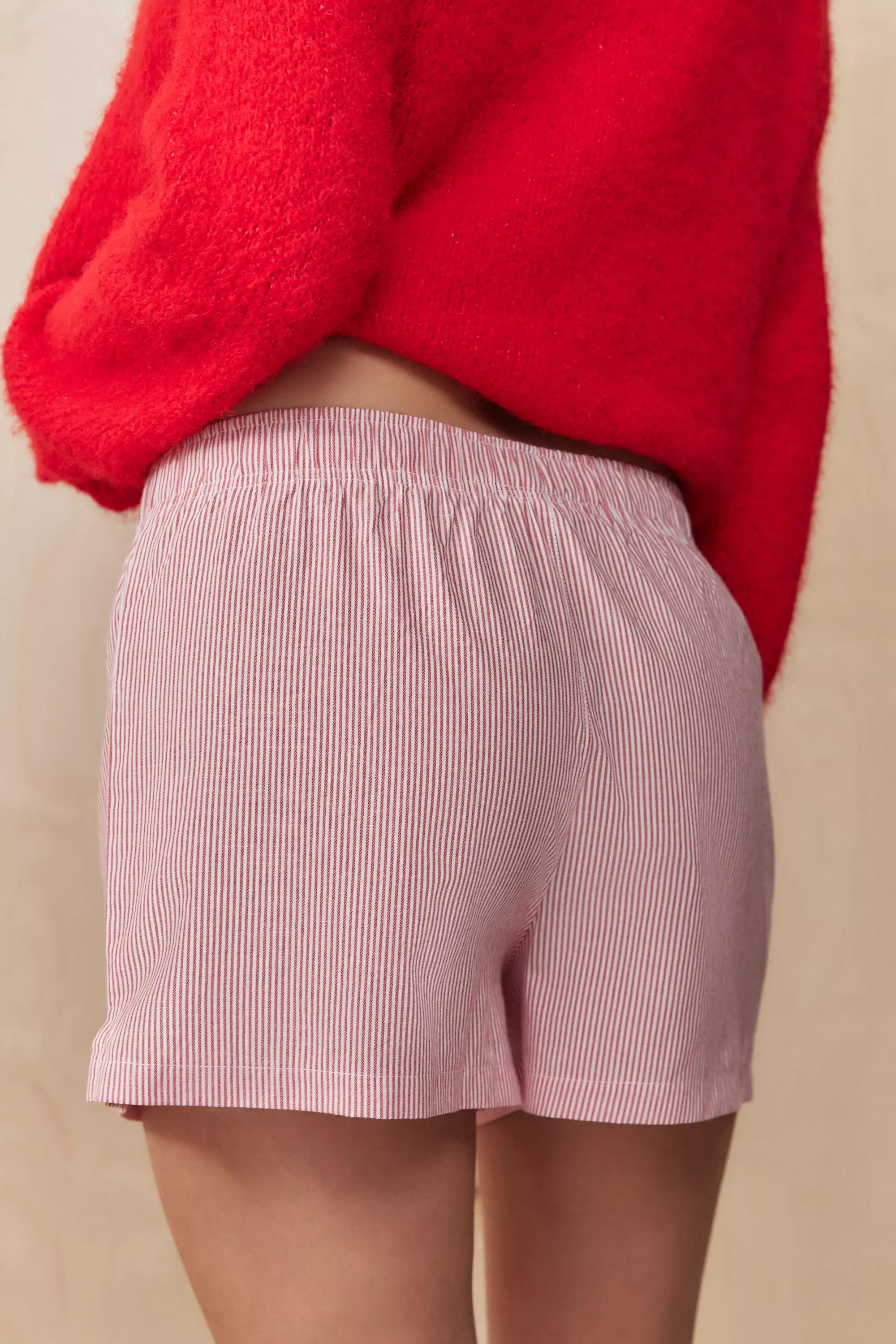Red Bdg Striped Boxers, , large image number 3