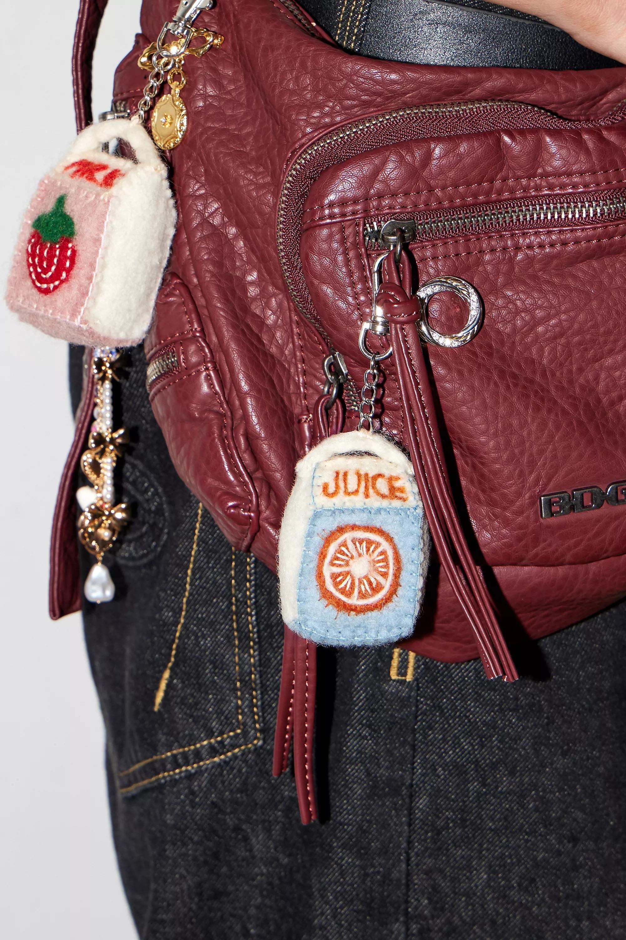 Uo Orange Juice Carton Keyring, ASSORT, large image number 1