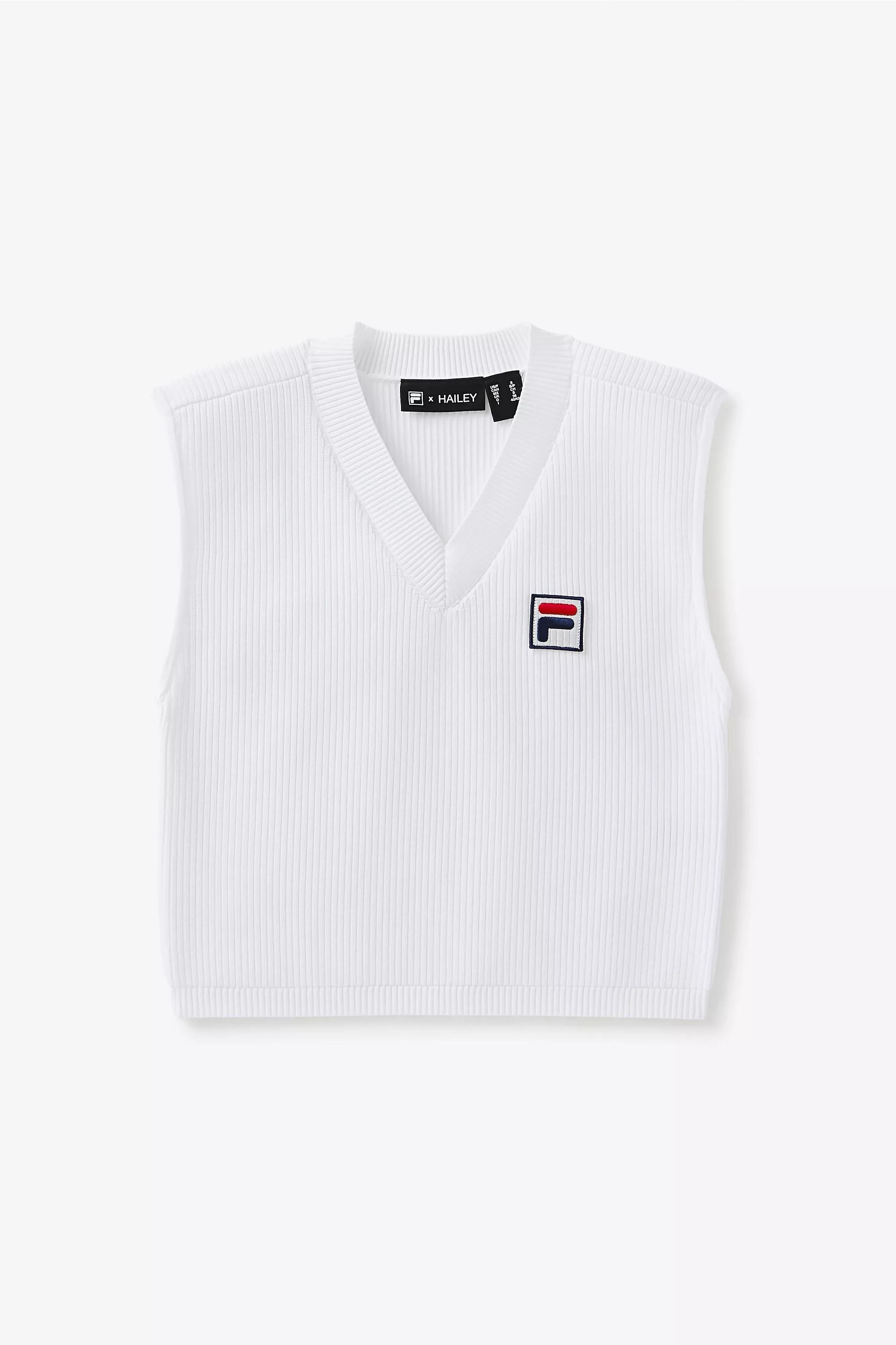 White Fila X Hailey Baby Tank, , large image number 4