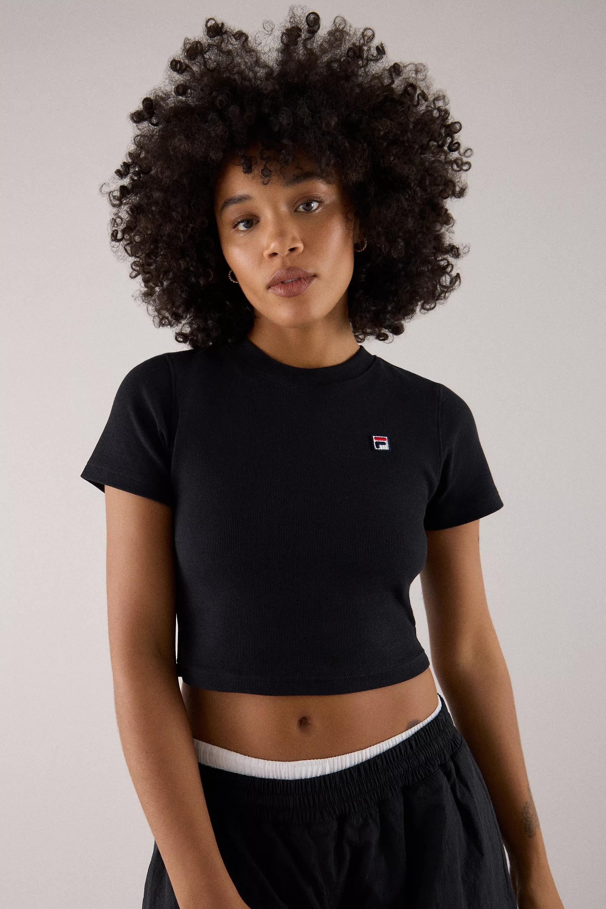 Black Fila X Hailey Baby T-Shirt, , large image number 1