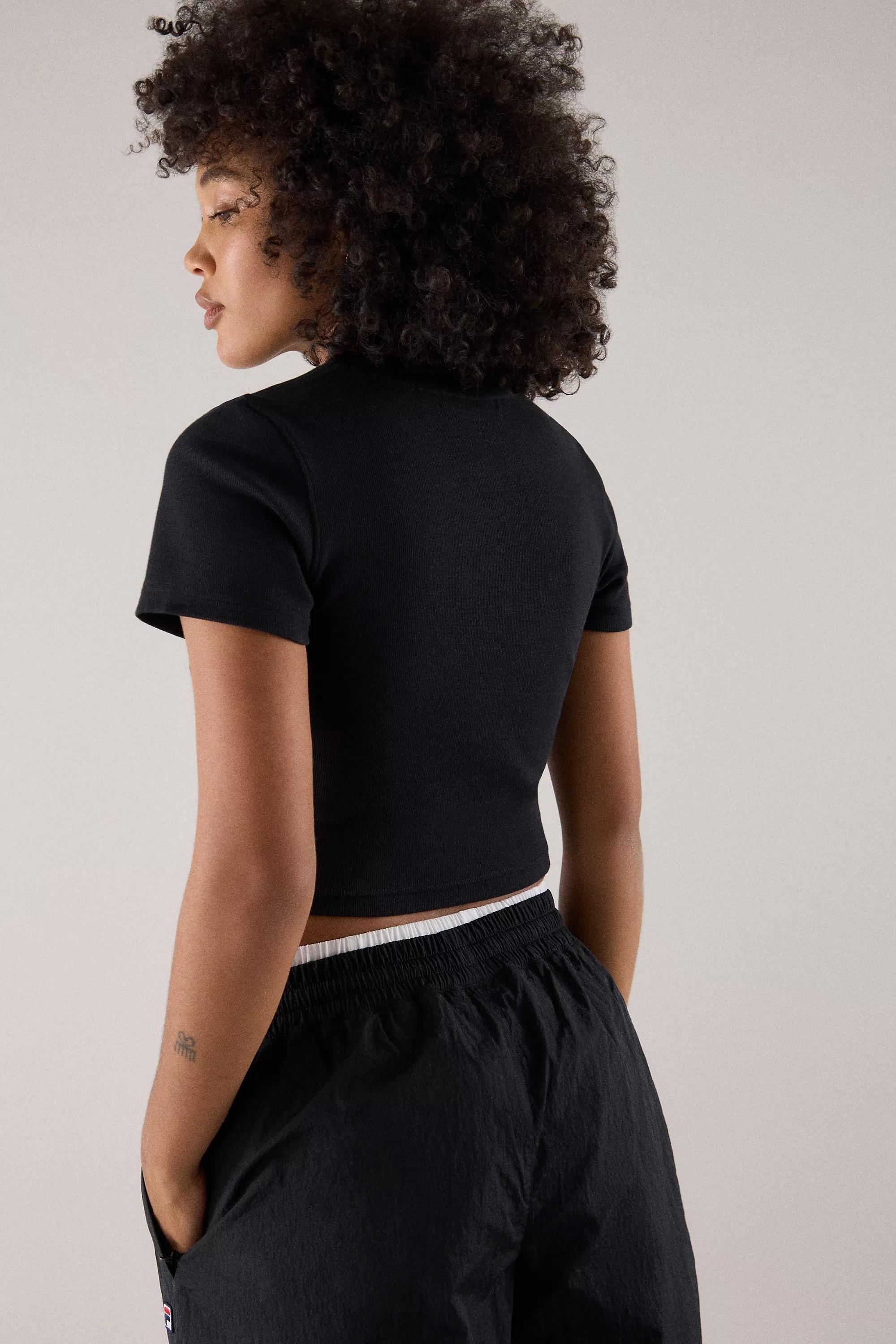 Black Fila X Hailey Baby T-Shirt, , large image number 3