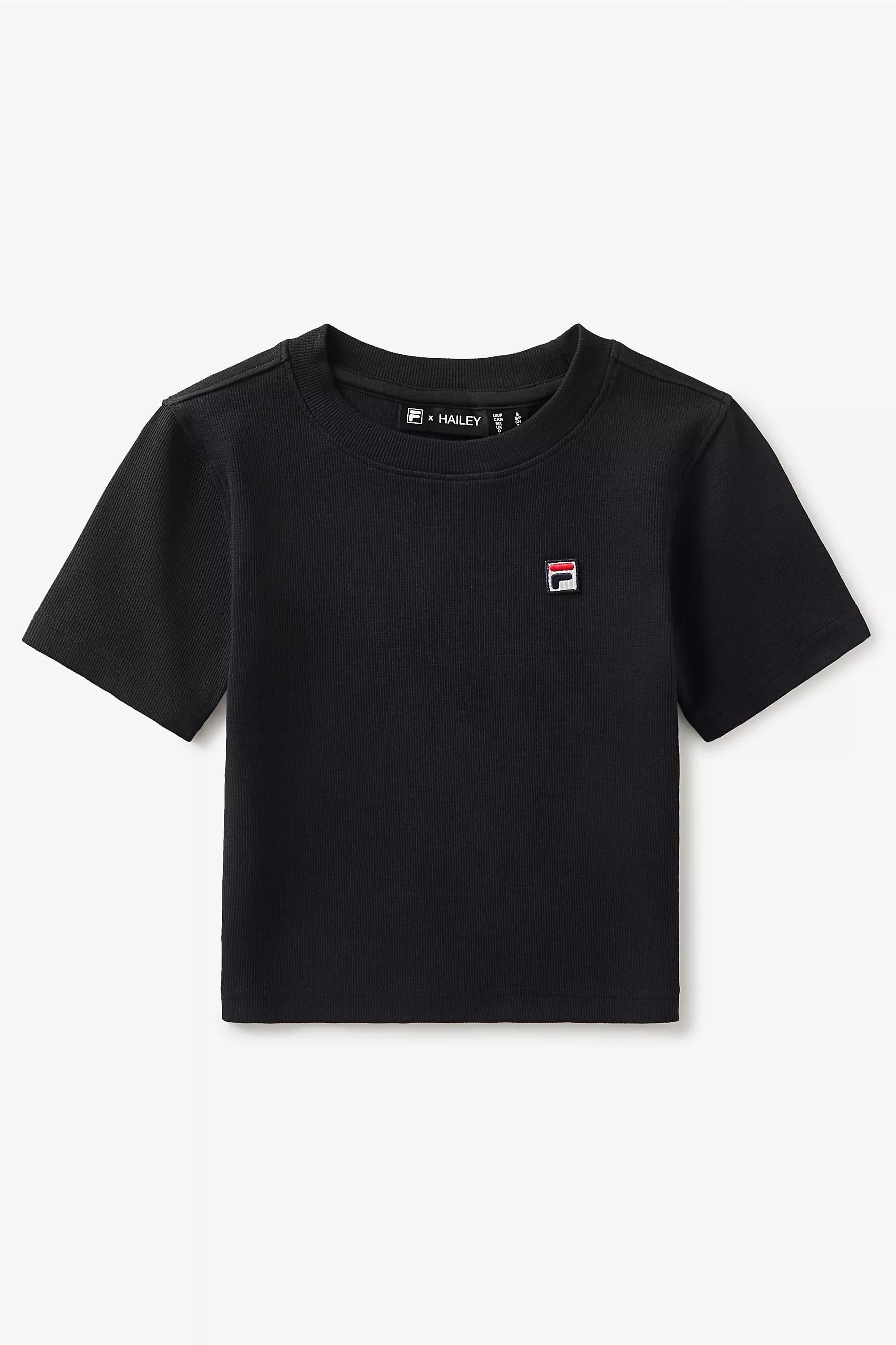 Black Fila X Hailey Baby T-Shirt, , large image number 4