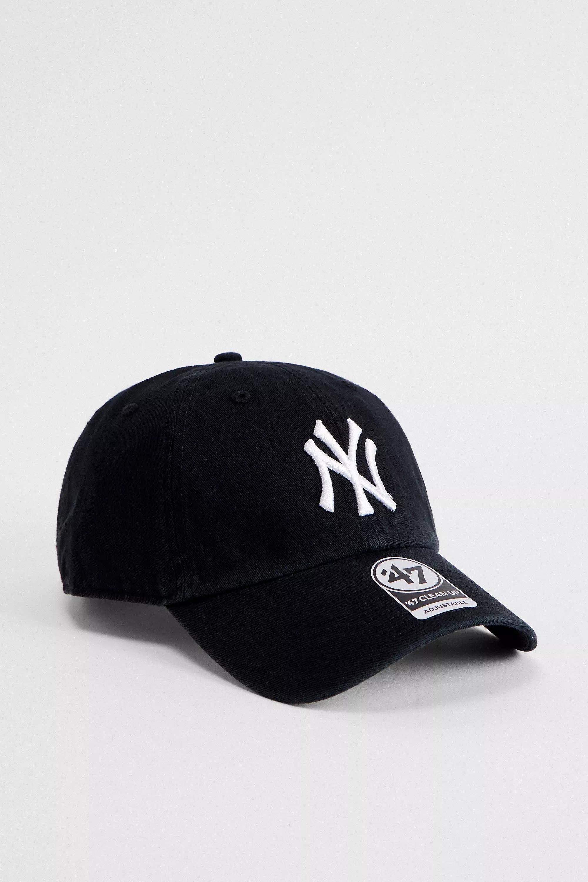 Black47 Brand Ny Yankees Clean Up Cap, BLK, large image number 0