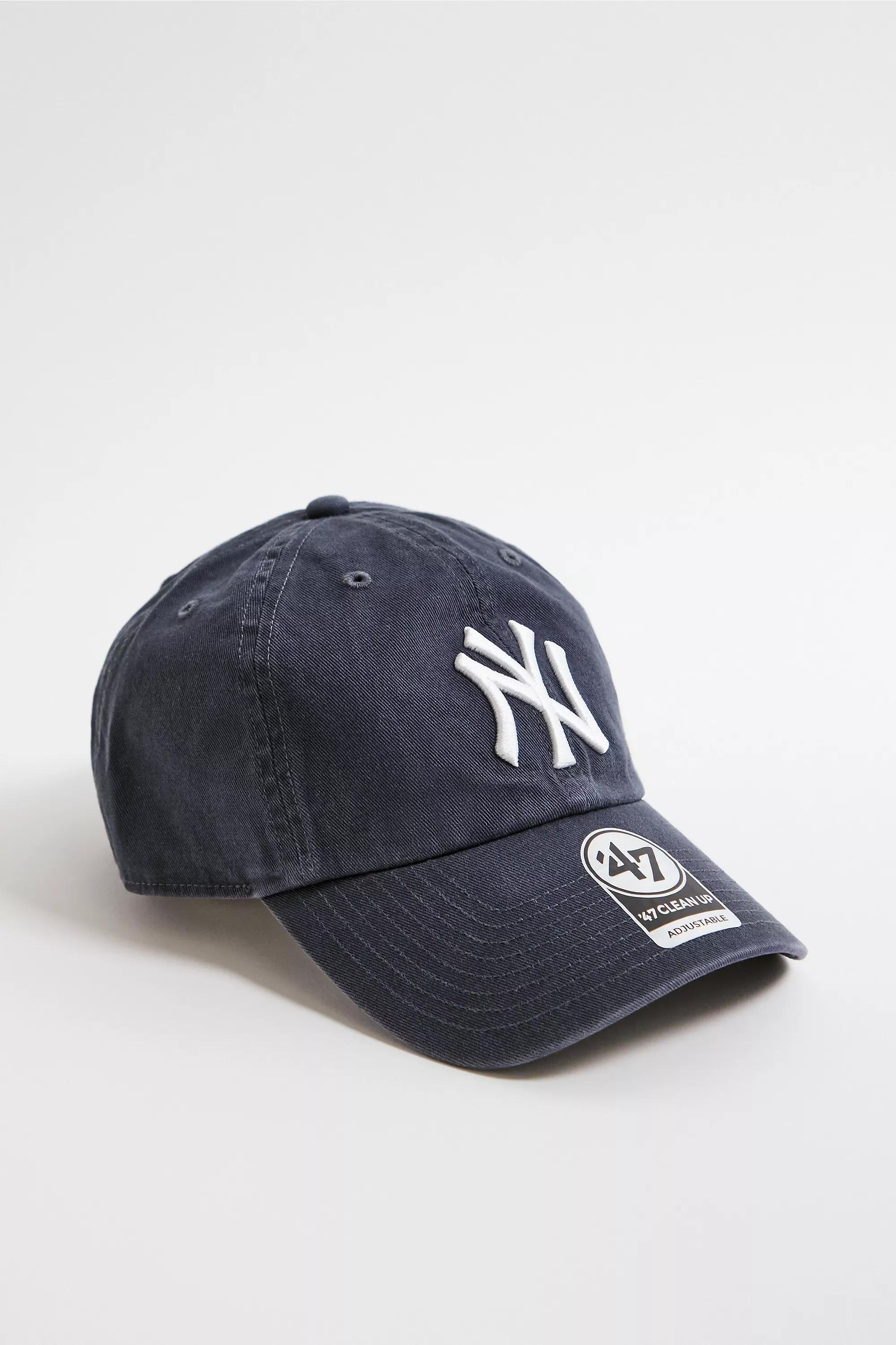 Navy 47 Brand Yankees Baseball Cap, NAVY, large image number 0