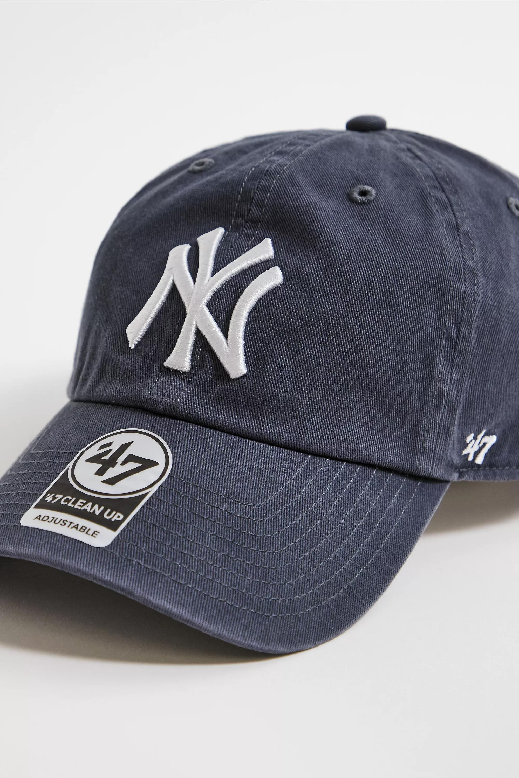 Navy 47 Brand Yankees Baseball Cap, NAVY, large image number 1