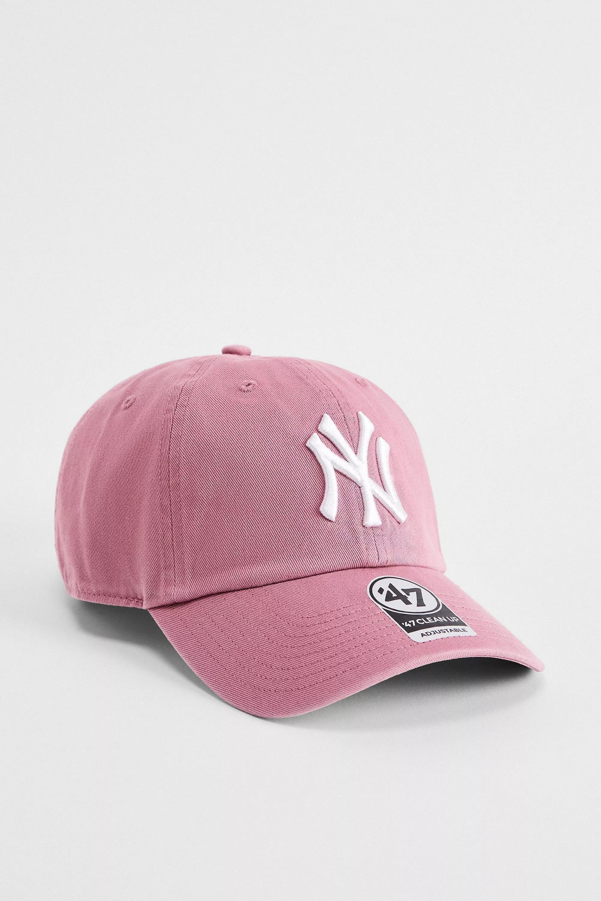 Pink 47 Brand Yankees Baseball Cap, , medium