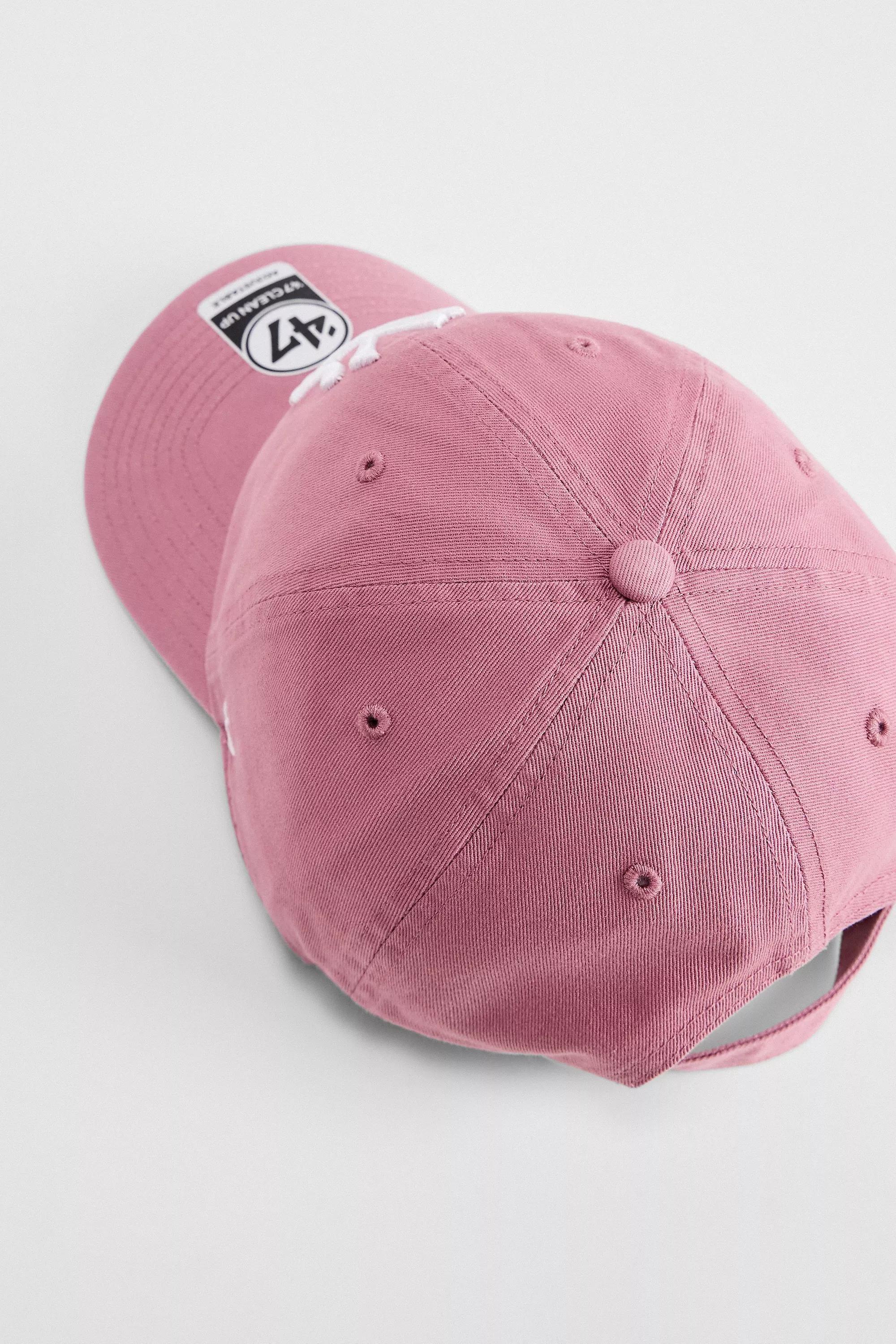 Pink 47 Brand Yankees Baseball Cap, PINK, large image number 2