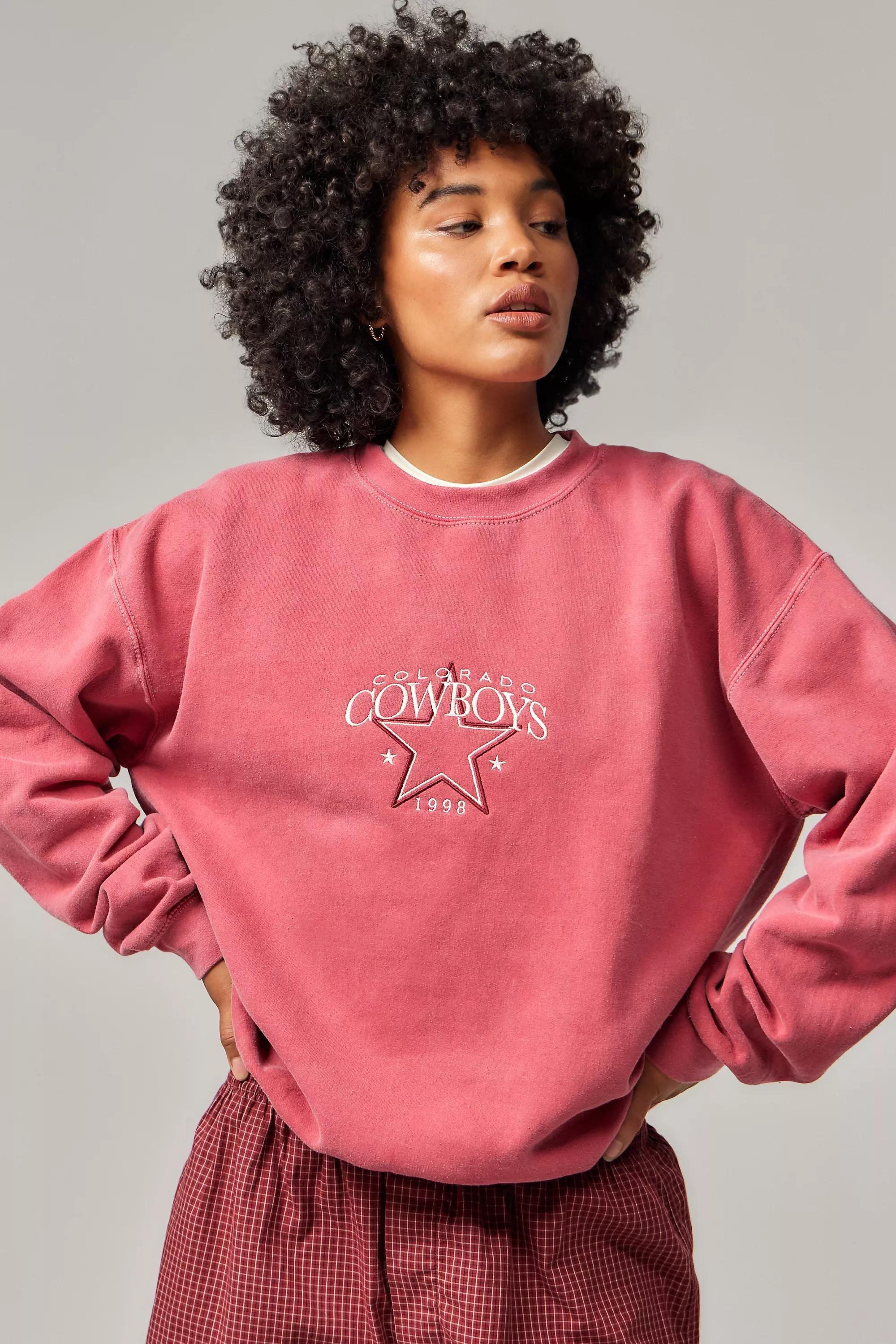 Red UO ado Cowboys Sweat, , large image number 0