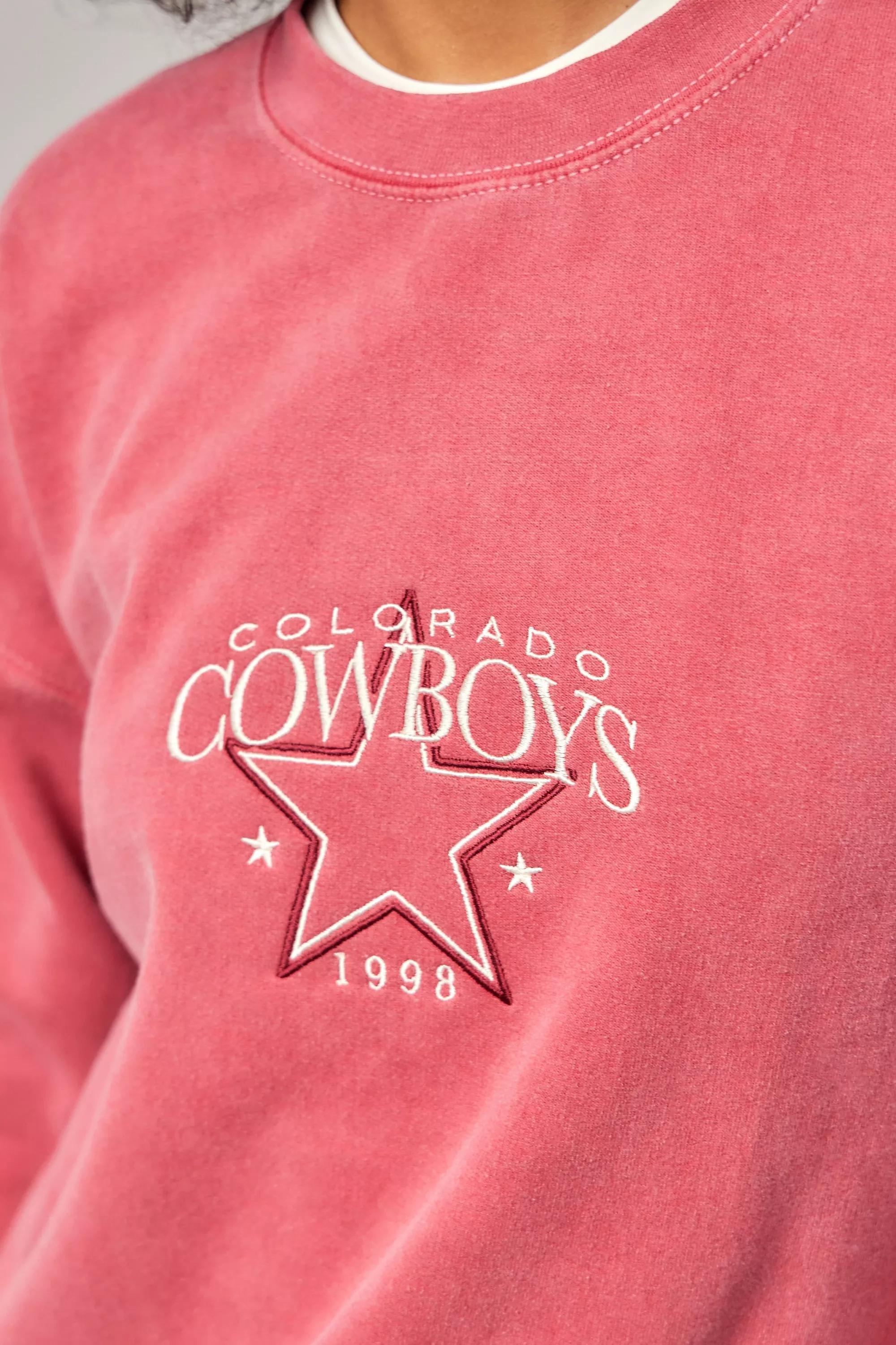 Red UO ado Cowboys Sweat, , large image number 1