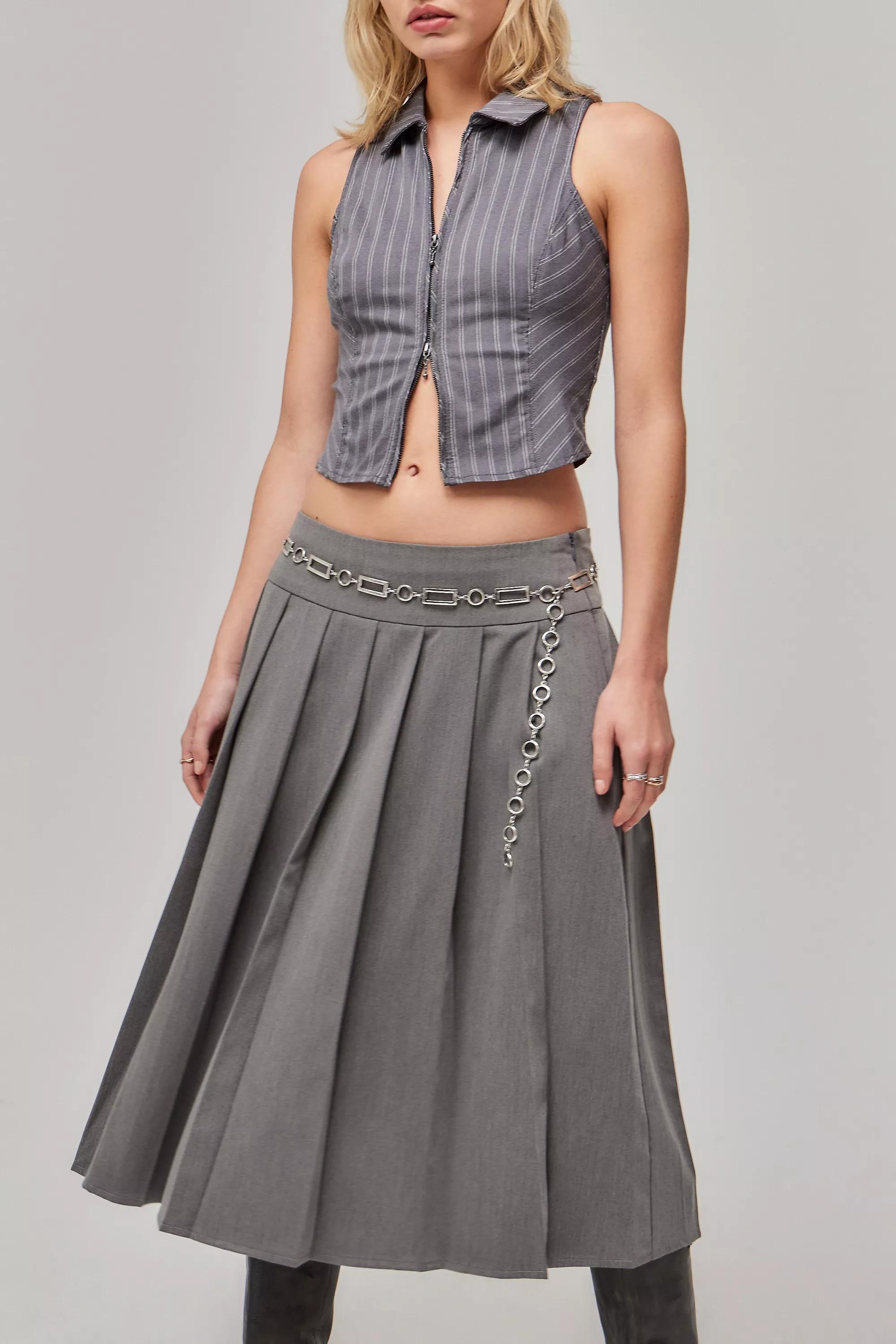 Silver UO Geometric Chain, SLVR, large image number 0