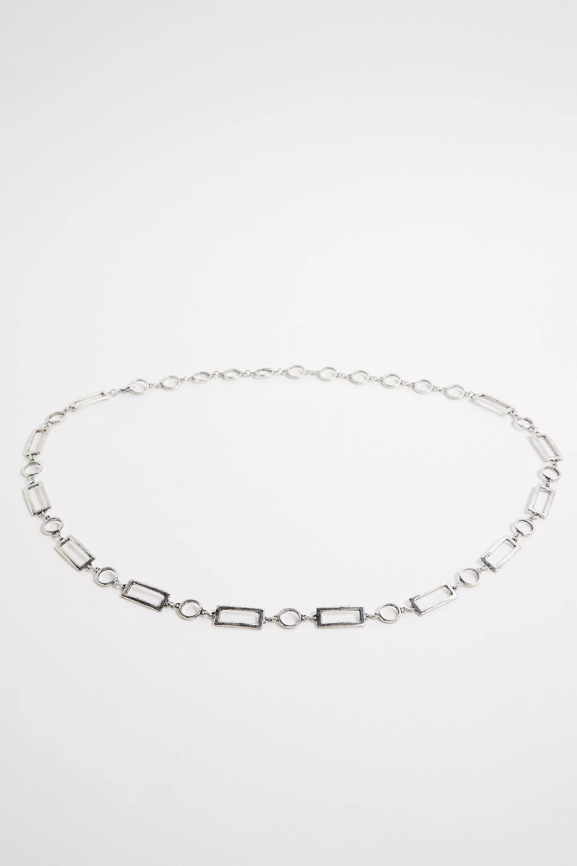 Silver UO Geometric Chain, SLVR, large image number 2