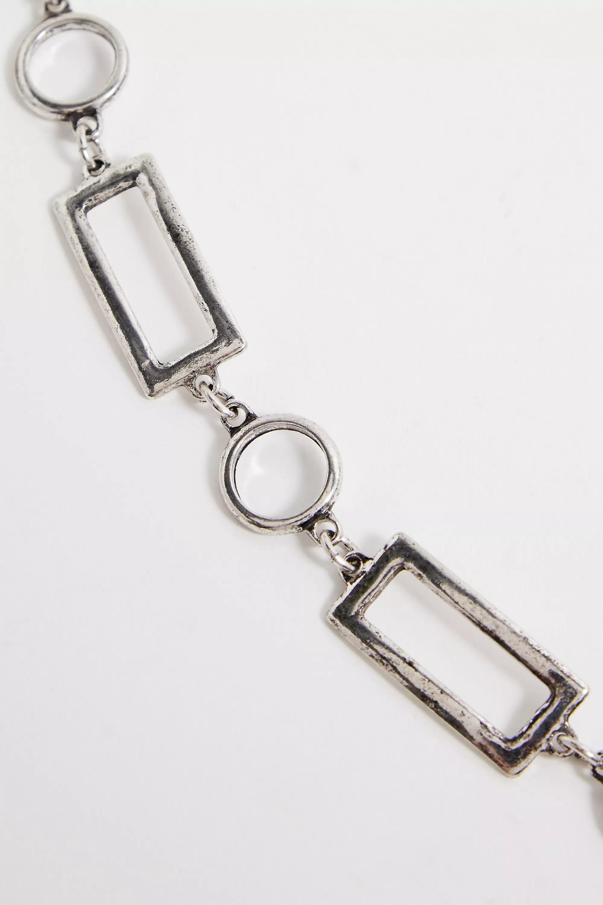 Silver UO Geometric Chain, SLVR, large image number 3