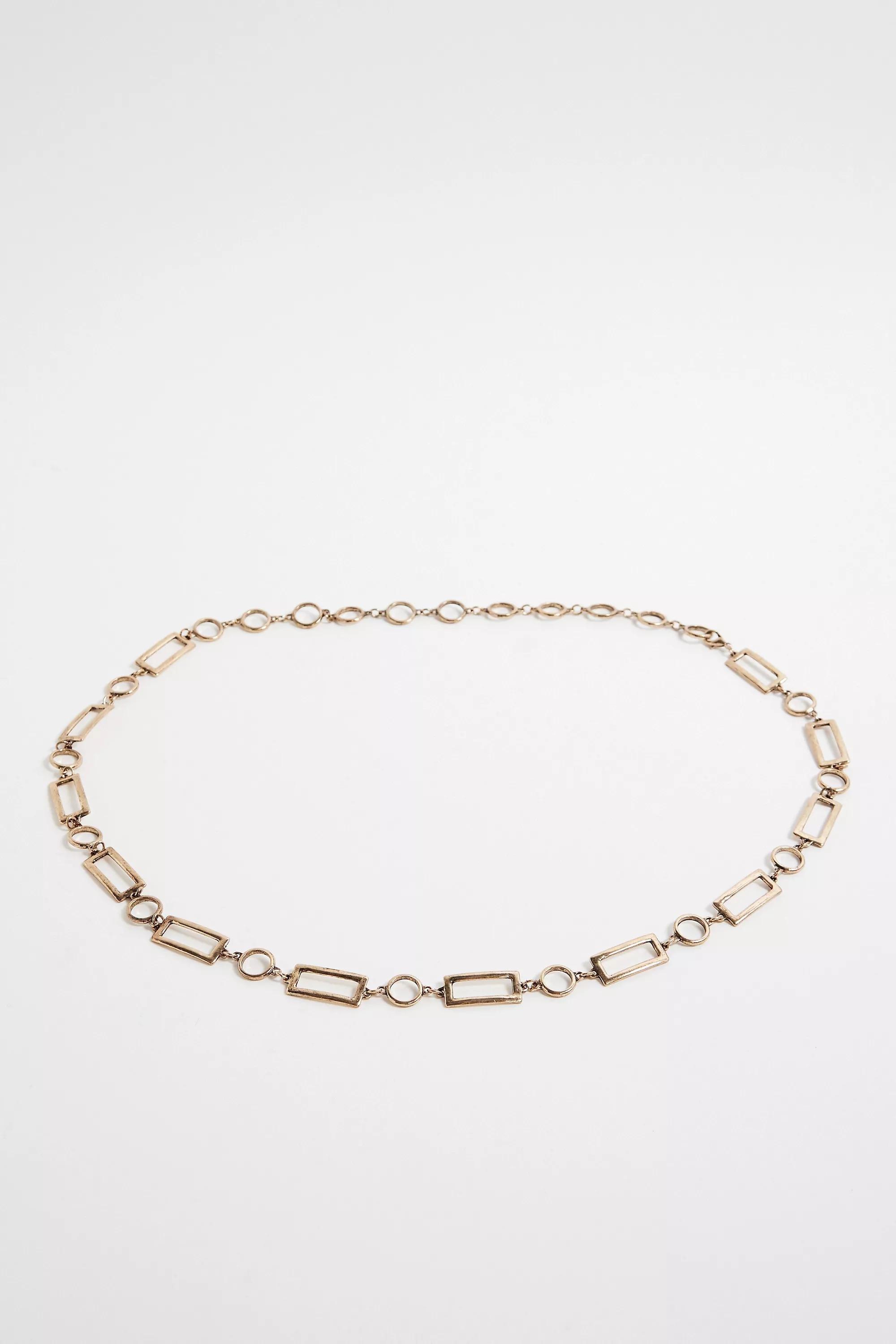 Gold UO Geometric Chain, GOLD, large image number 2