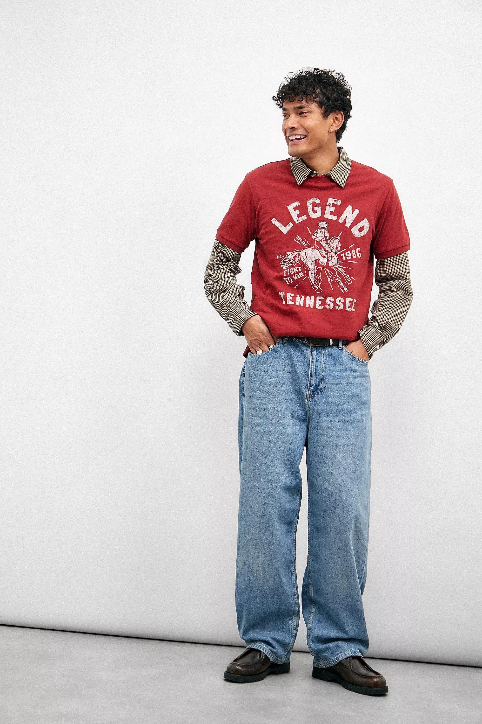Blue Bdg Mid Wash Jack Jeans, , large image number 2