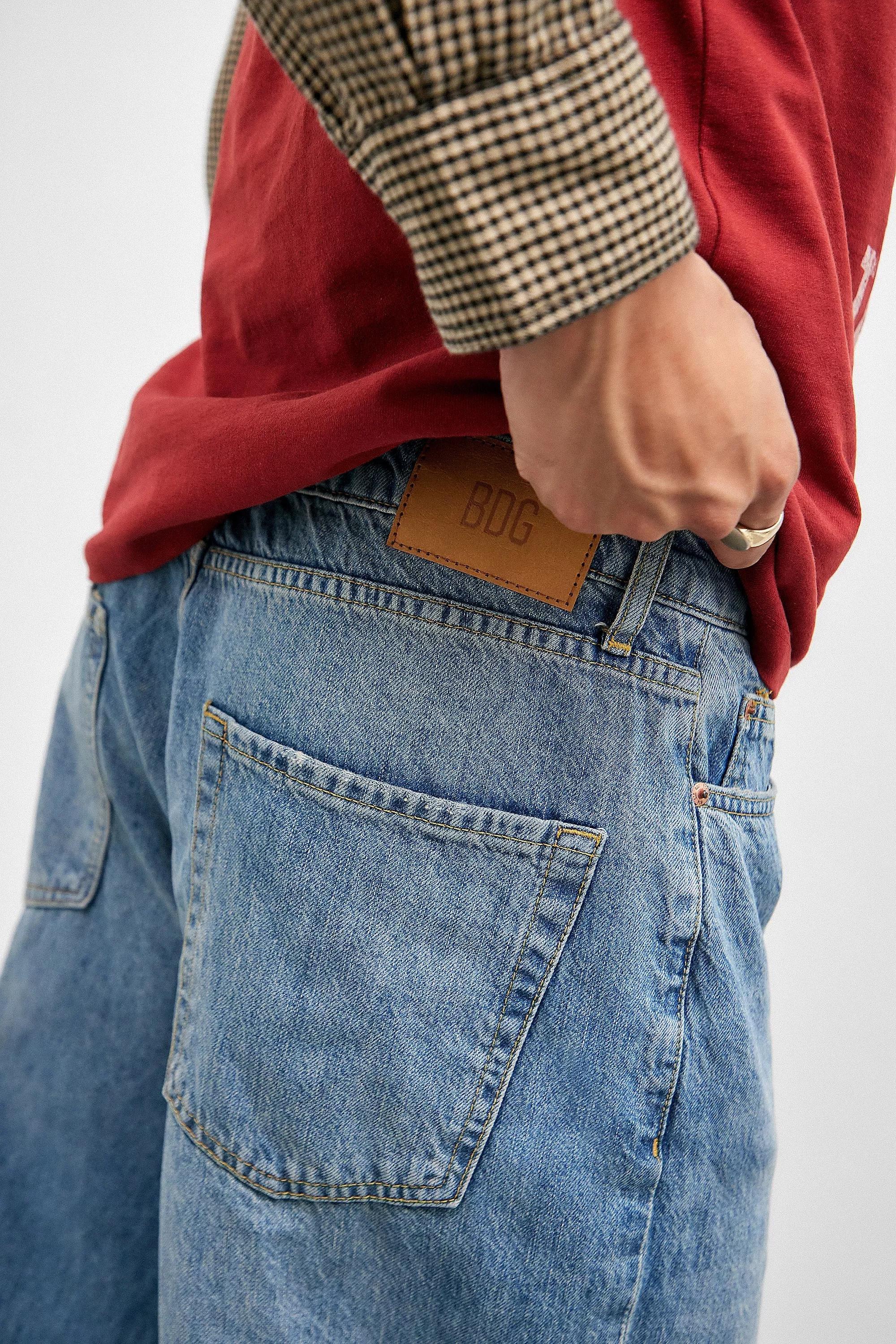 Blue Bdg Mid Wash Jack Jeans, , large image number 3
