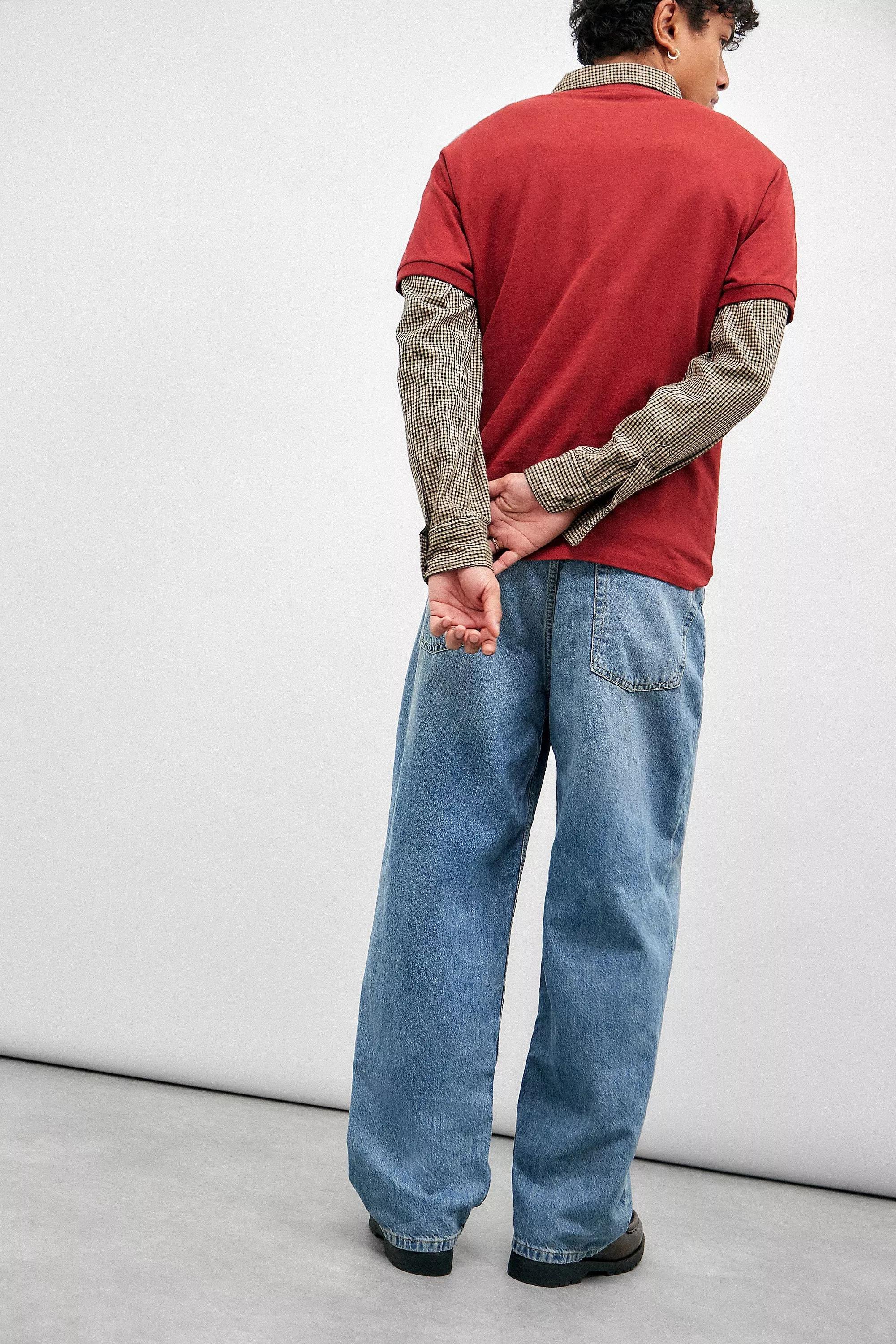 Blue Bdg Mid Wash Jack Jeans, , large image number 4